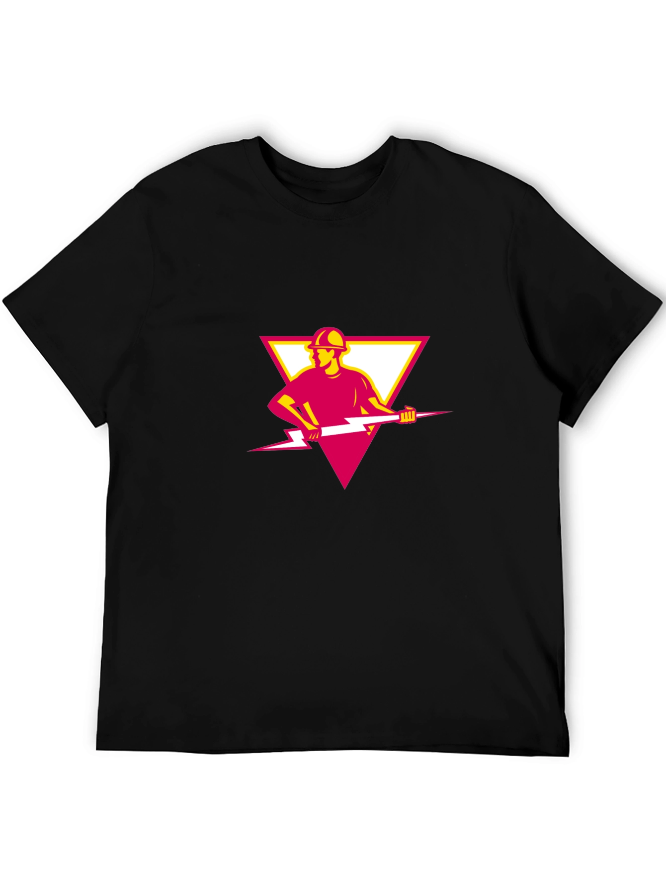 Electrician Bolt Graphic Tee - Bold Statement Shirt
