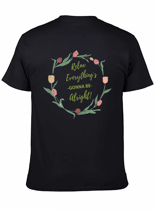 Relax Everythings Alright Graphic Tee - Comfort & Style