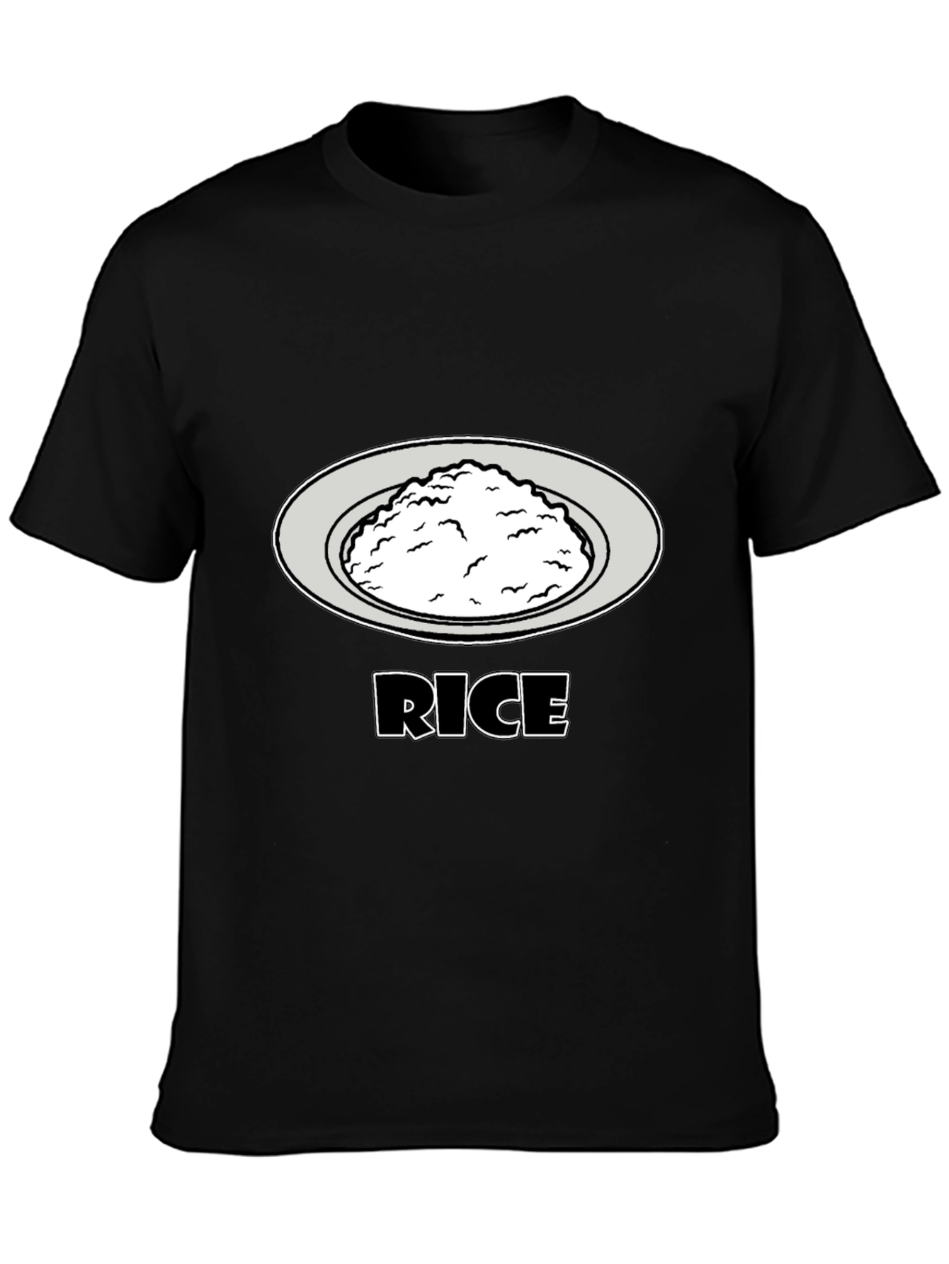 Rice Graphic Tee - Food Lovers T-Shirt