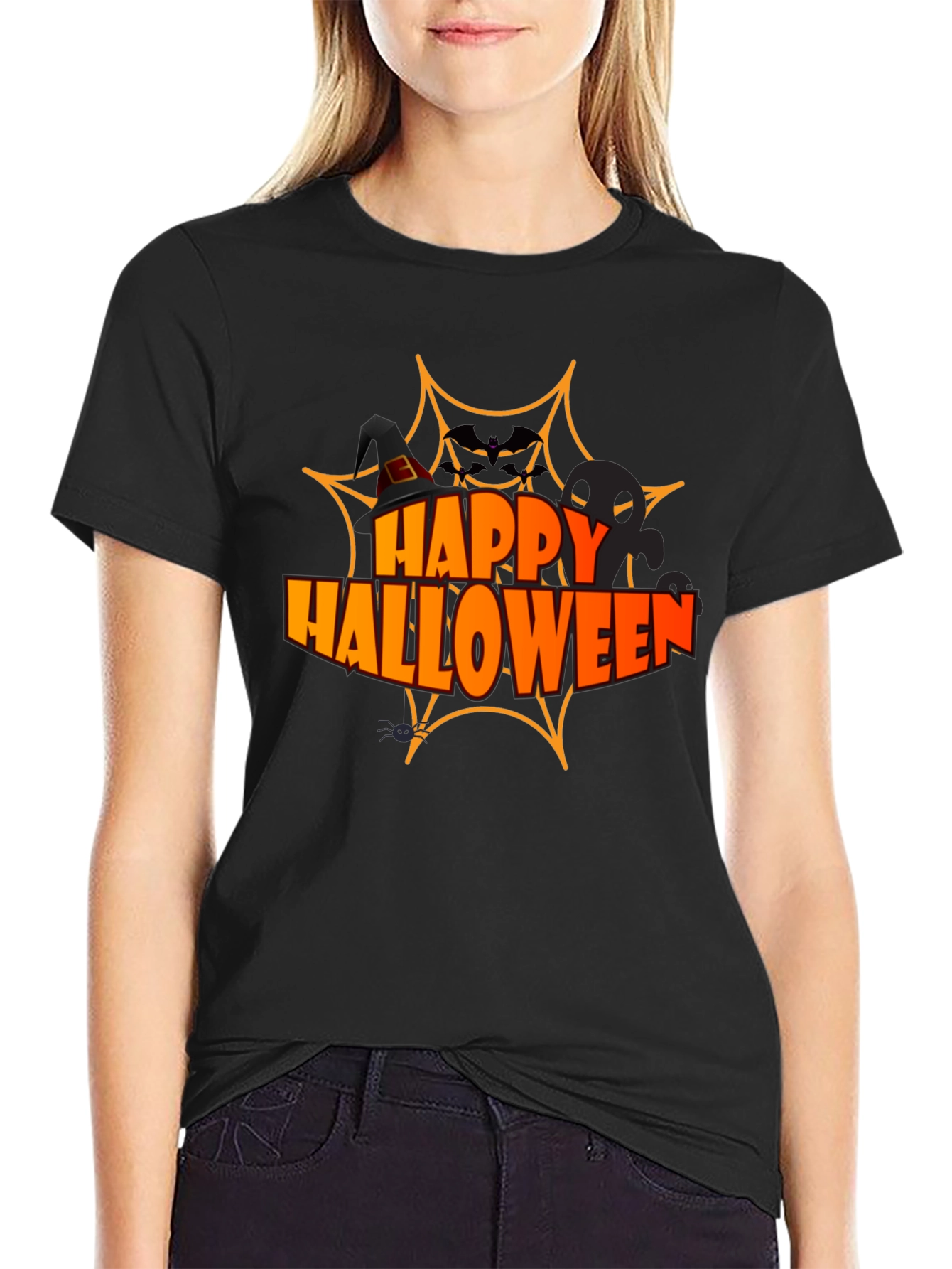 Happy Halloween Graphic T-Shirt