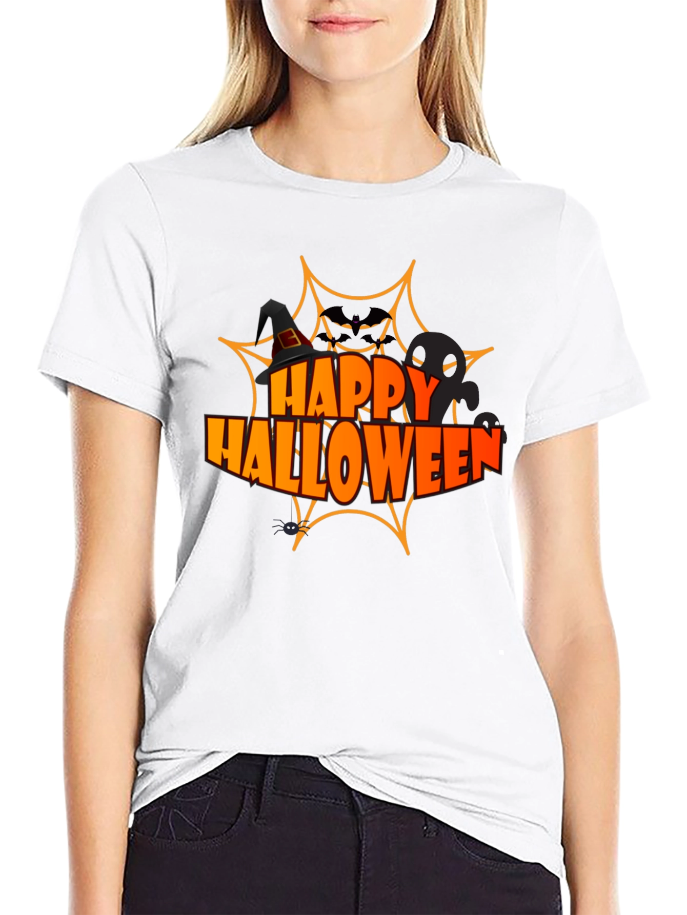 Happy Halloween Graphic T-Shirt