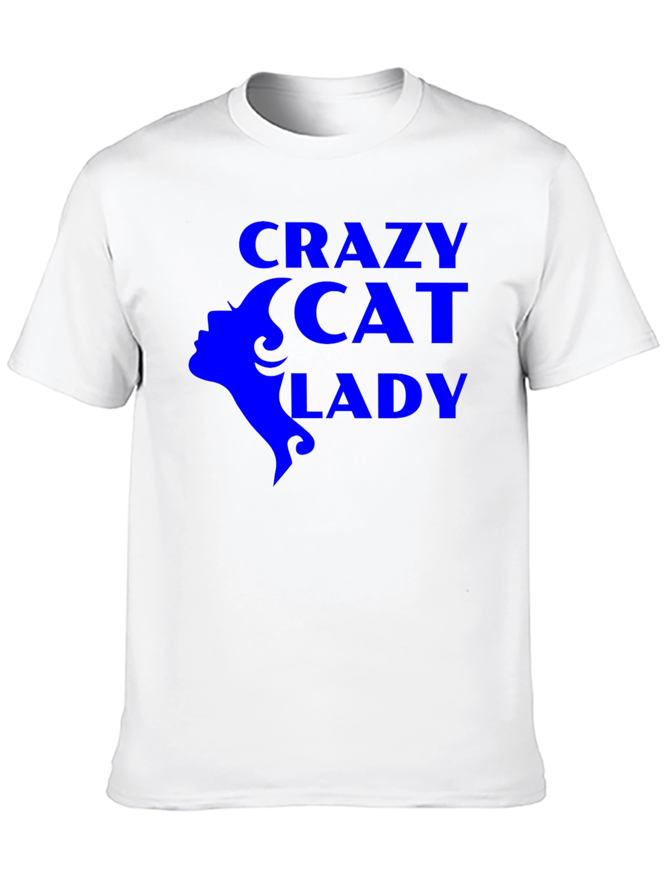 Crazy Cat Lady Graphic Tee - Black Unisex T-Shirt