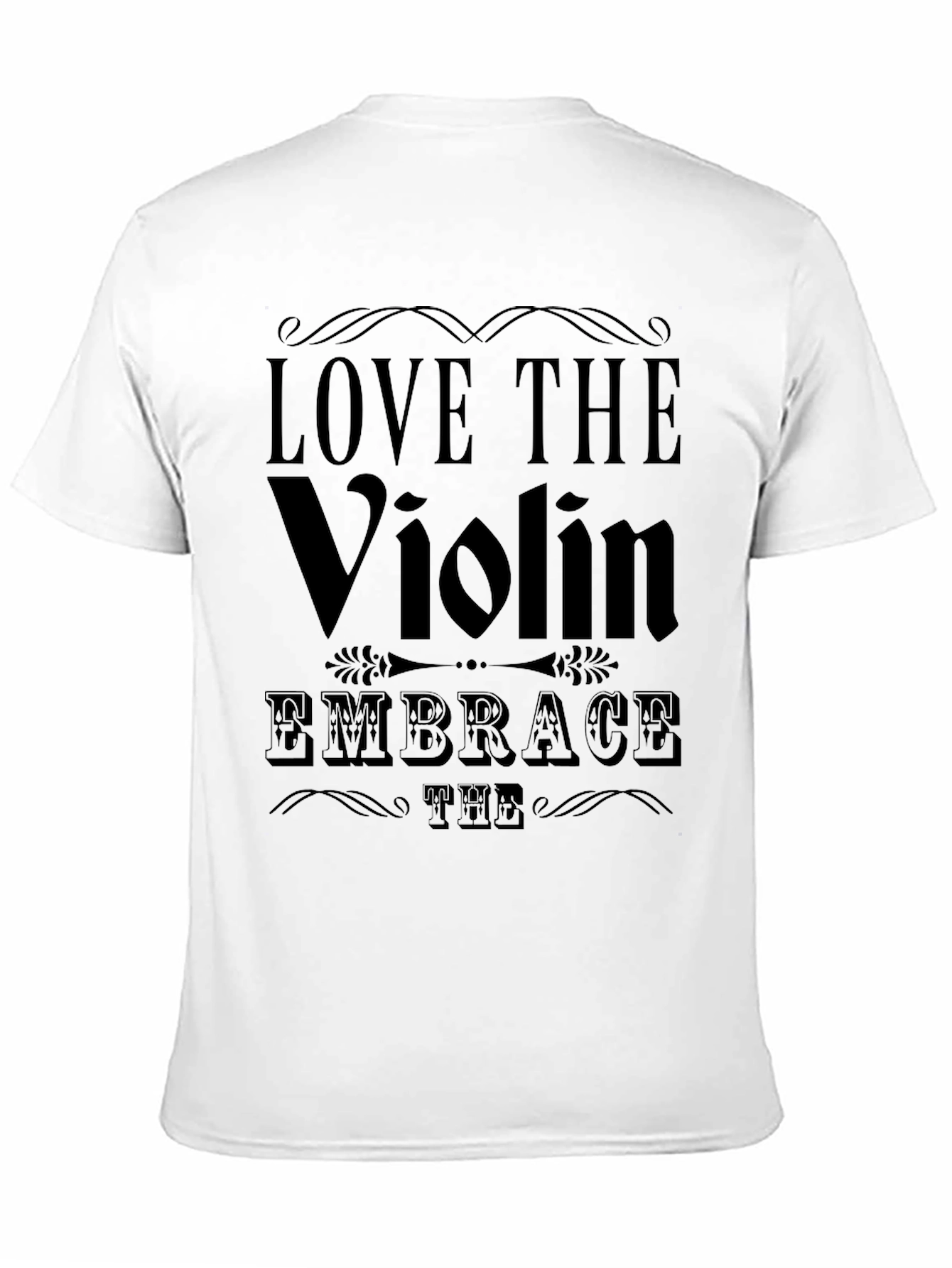 Love the Violin Graphic Tee - Embrace the Music!