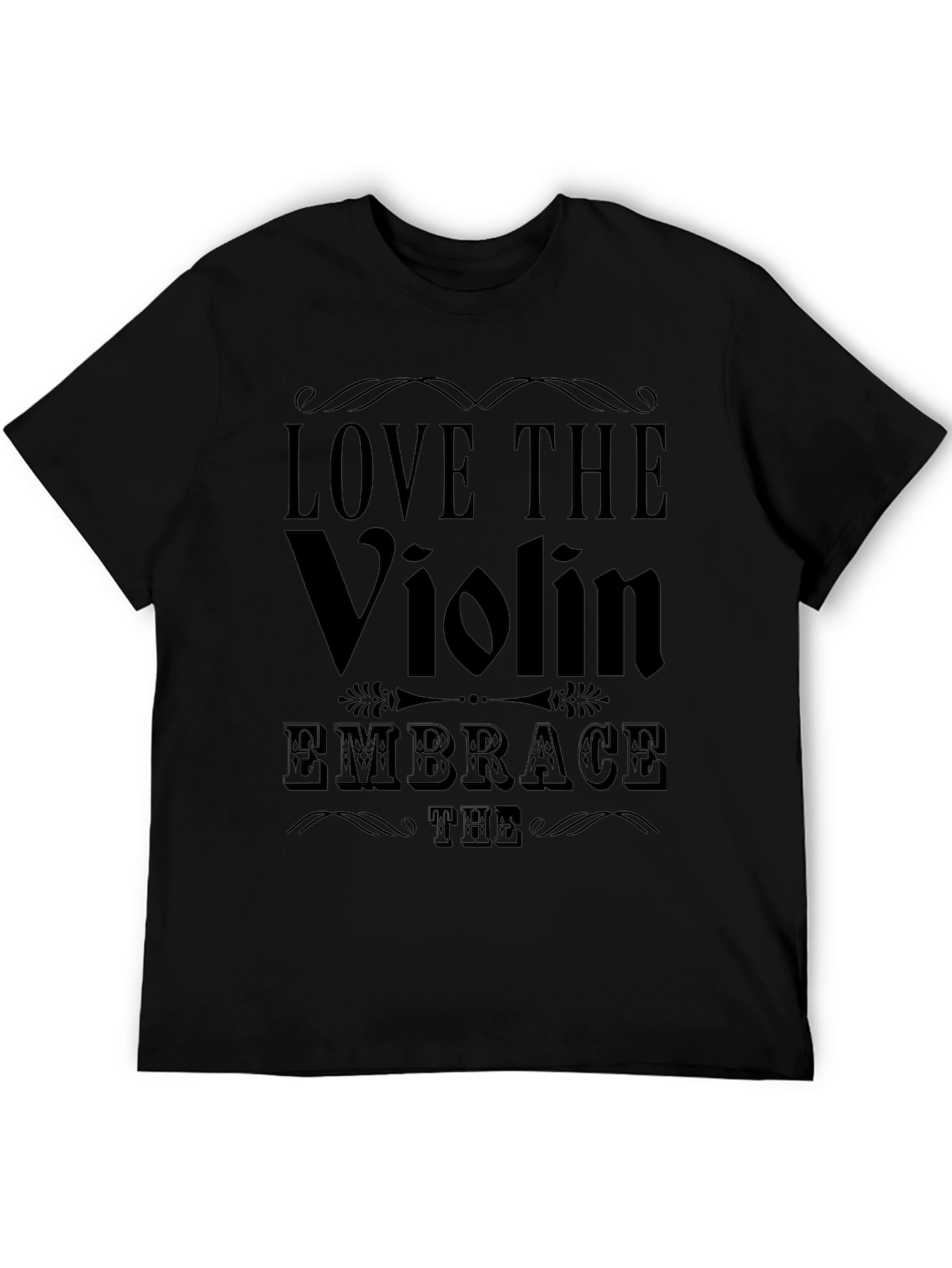 Love the Violin Graphic Tee - Embrace the Music!