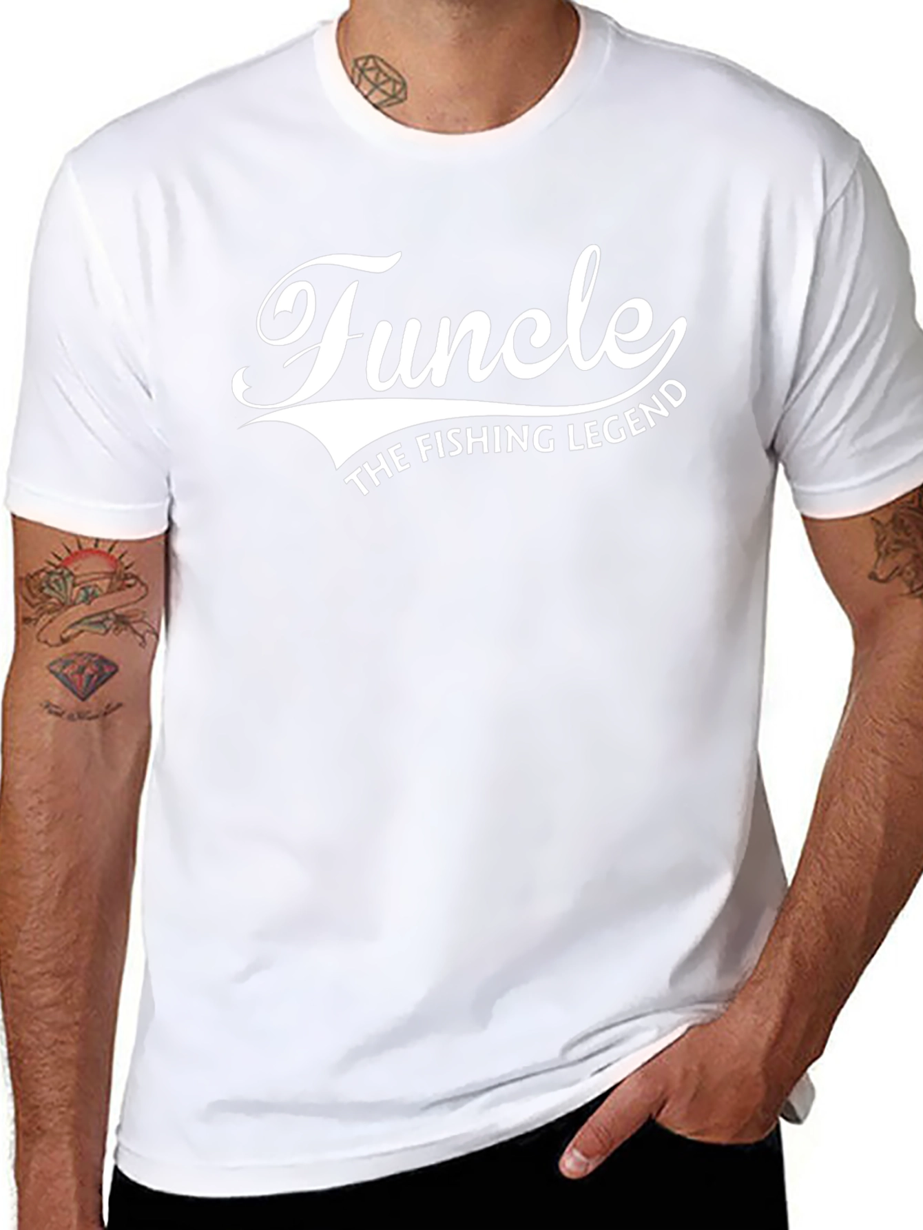 Funcle Fishing Legend T-Shirt - Novelty Gift Tee