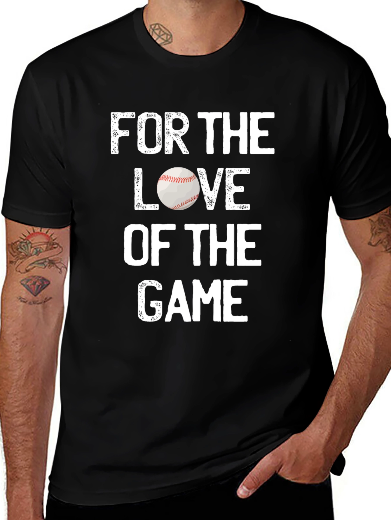 For The Love Of The Game Baseball T-Shirt