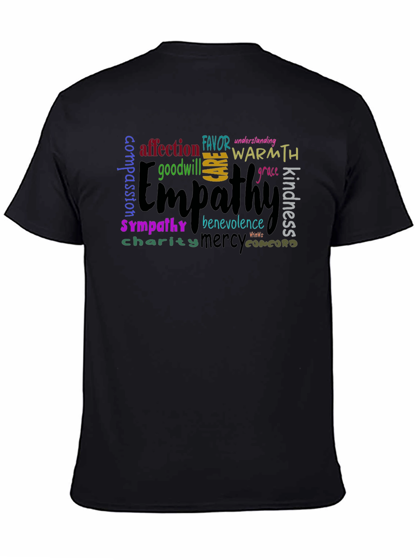 Empathy Word Cloud Graphic T-Shirt