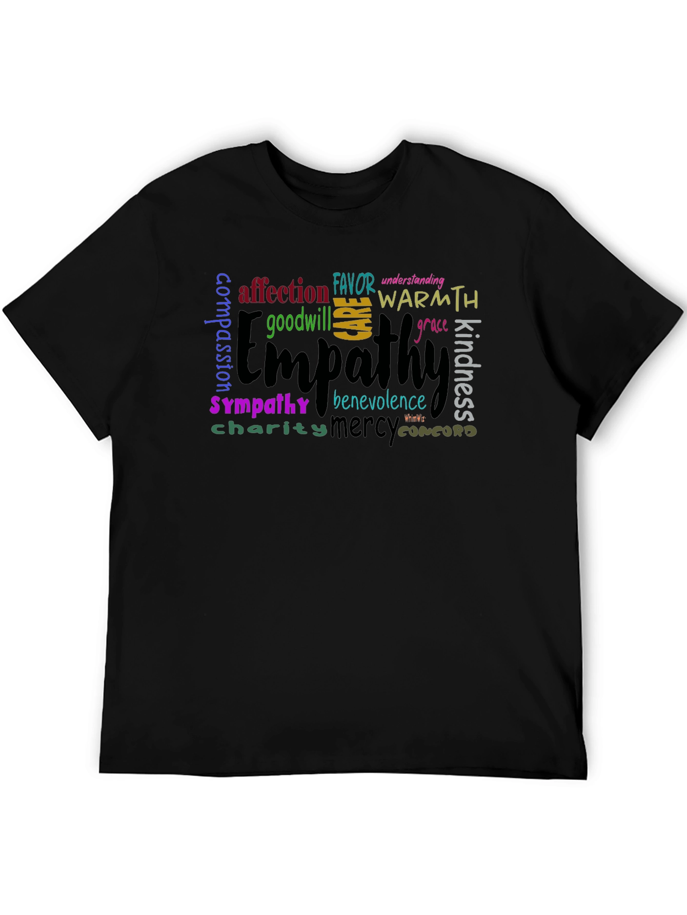 Empathy Word Cloud Graphic T-Shirt