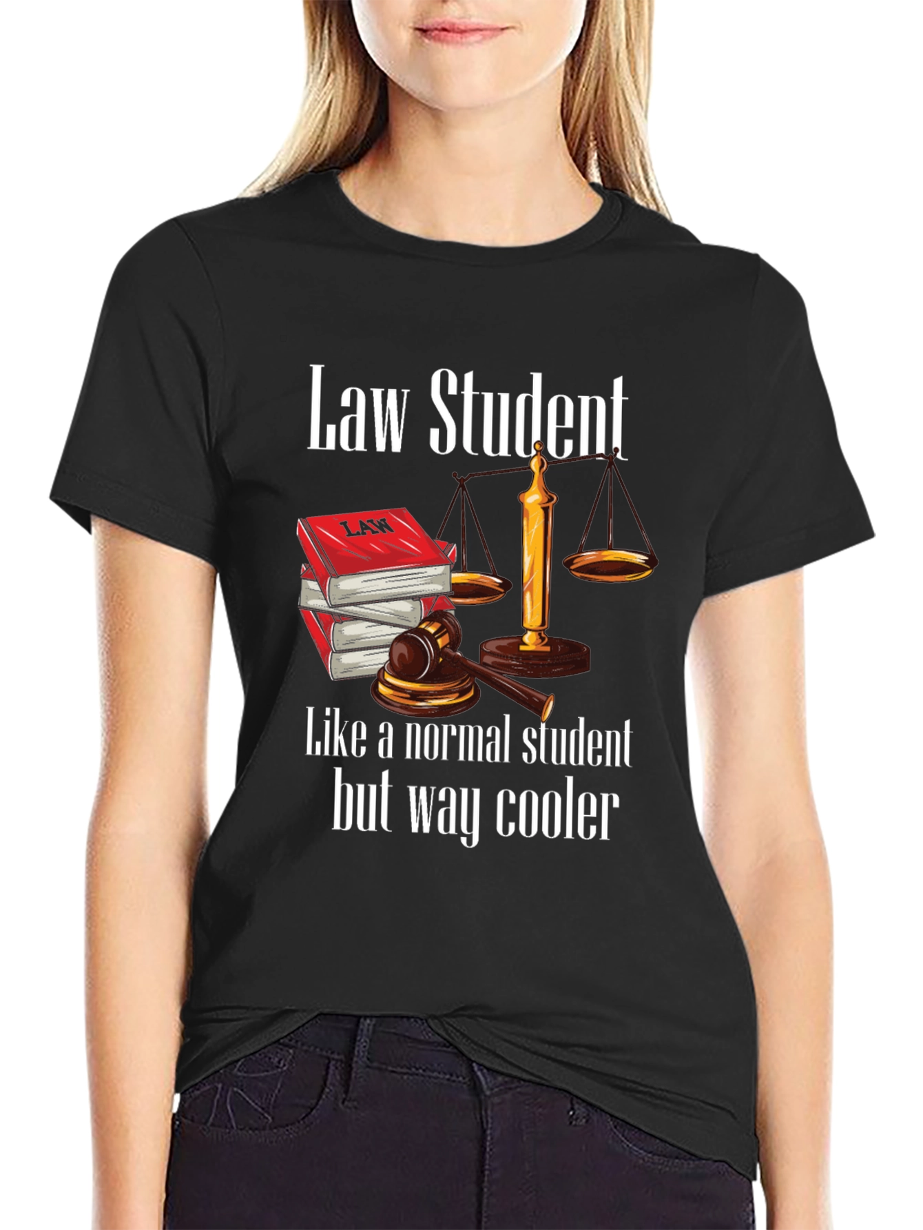 Law Student Novelty Graphic Tee