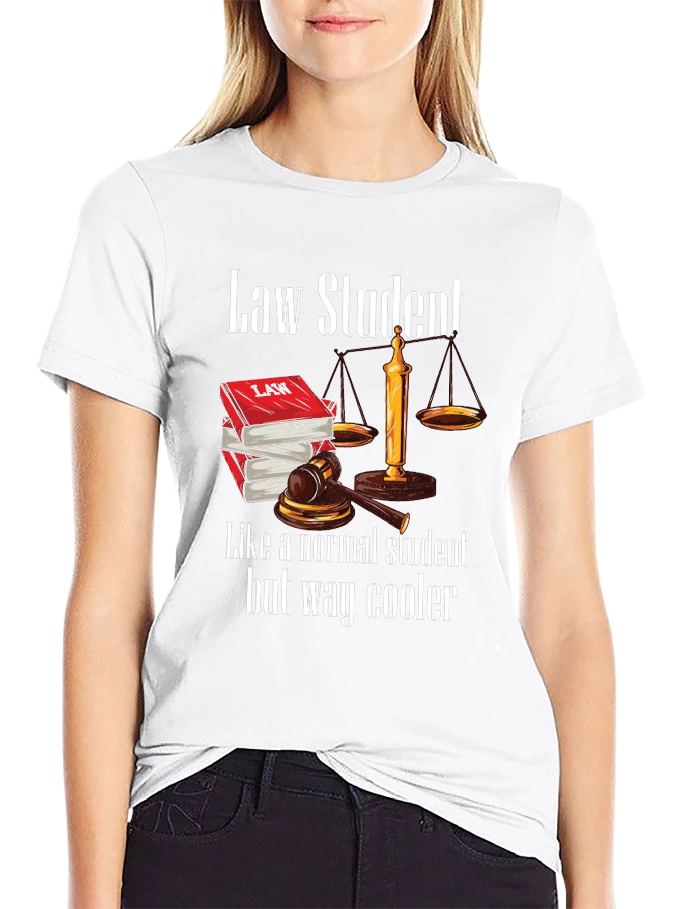 Law Student Novelty Graphic Tee