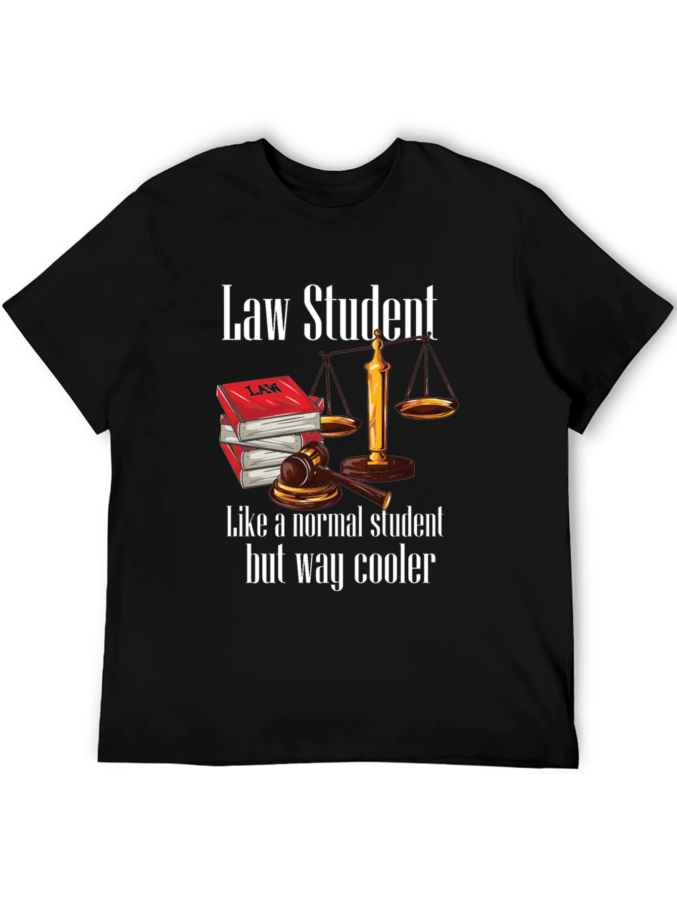 Law Student Novelty Graphic Tee