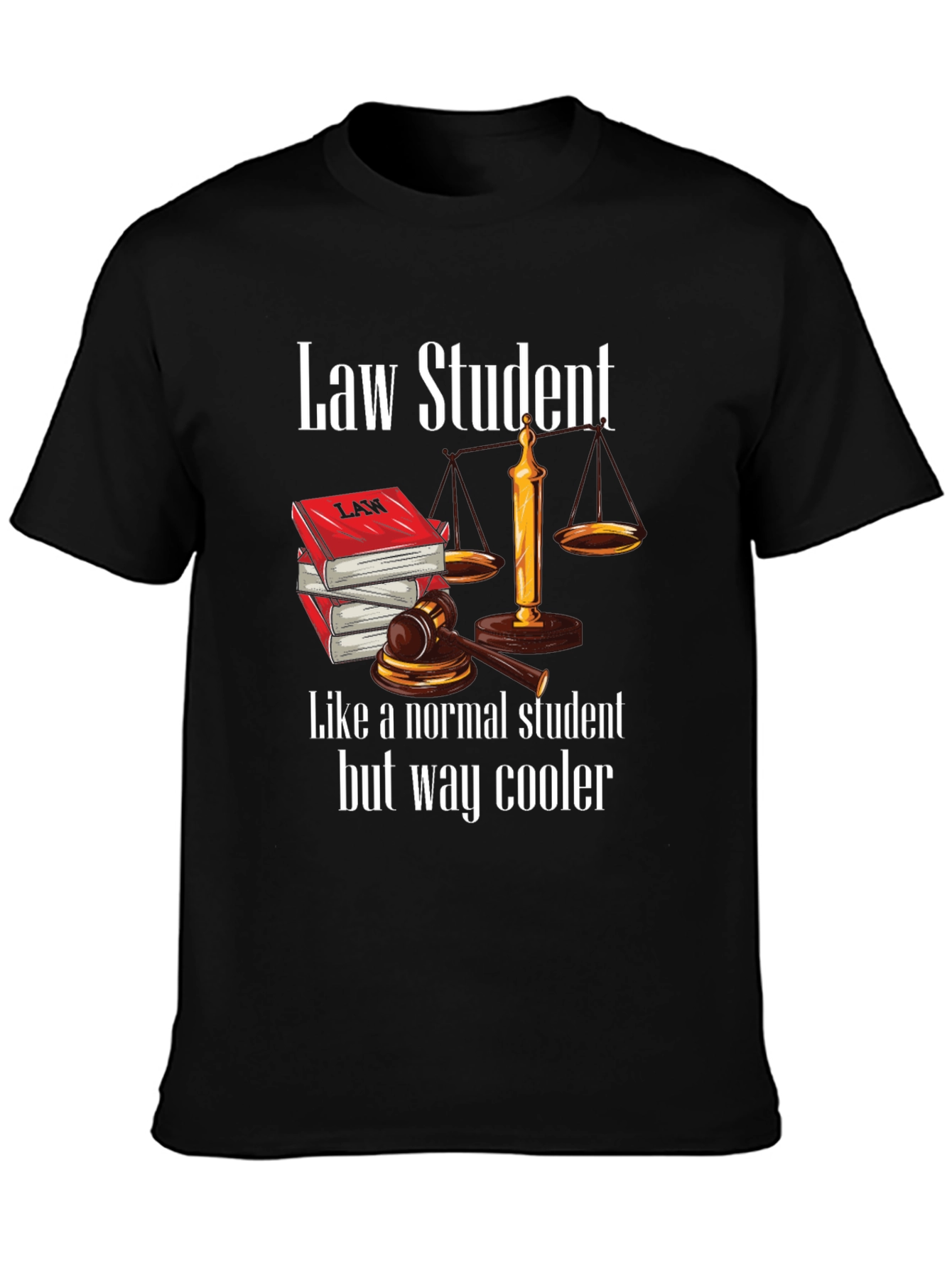 Law Student Novelty Graphic Tee