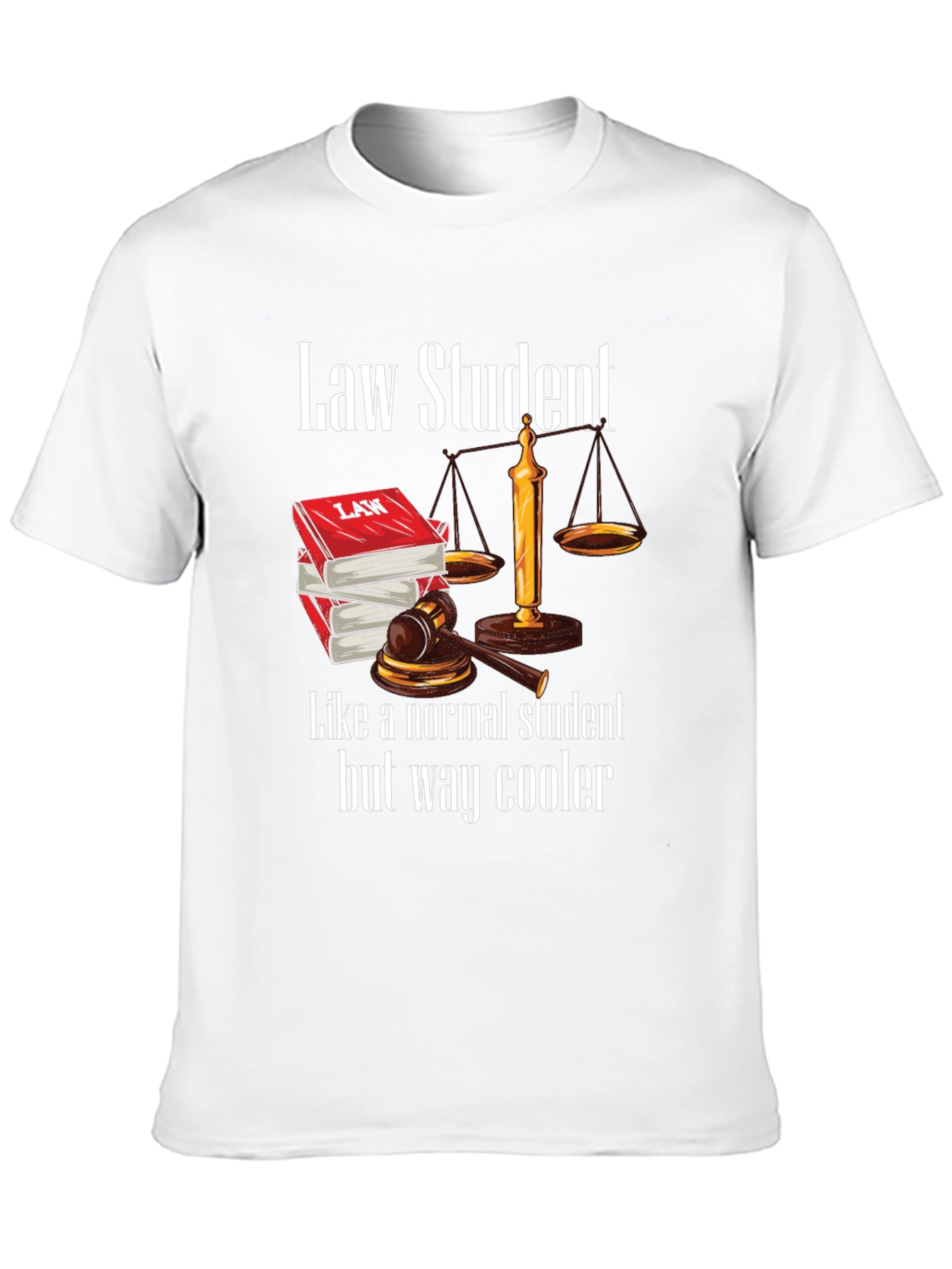 Law Student Novelty Graphic Tee