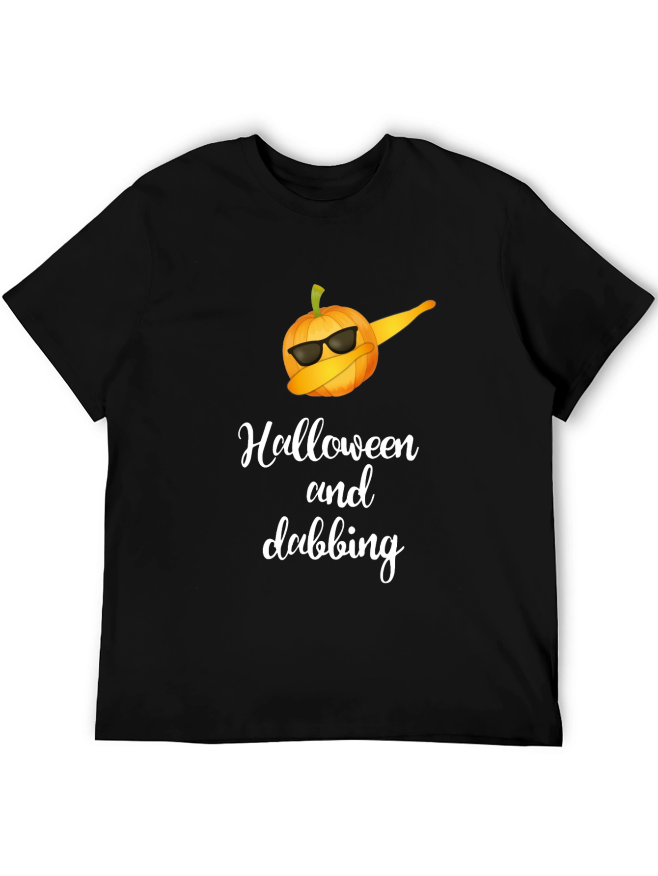 Halloween Dabbing Pumpkin T-Shirt