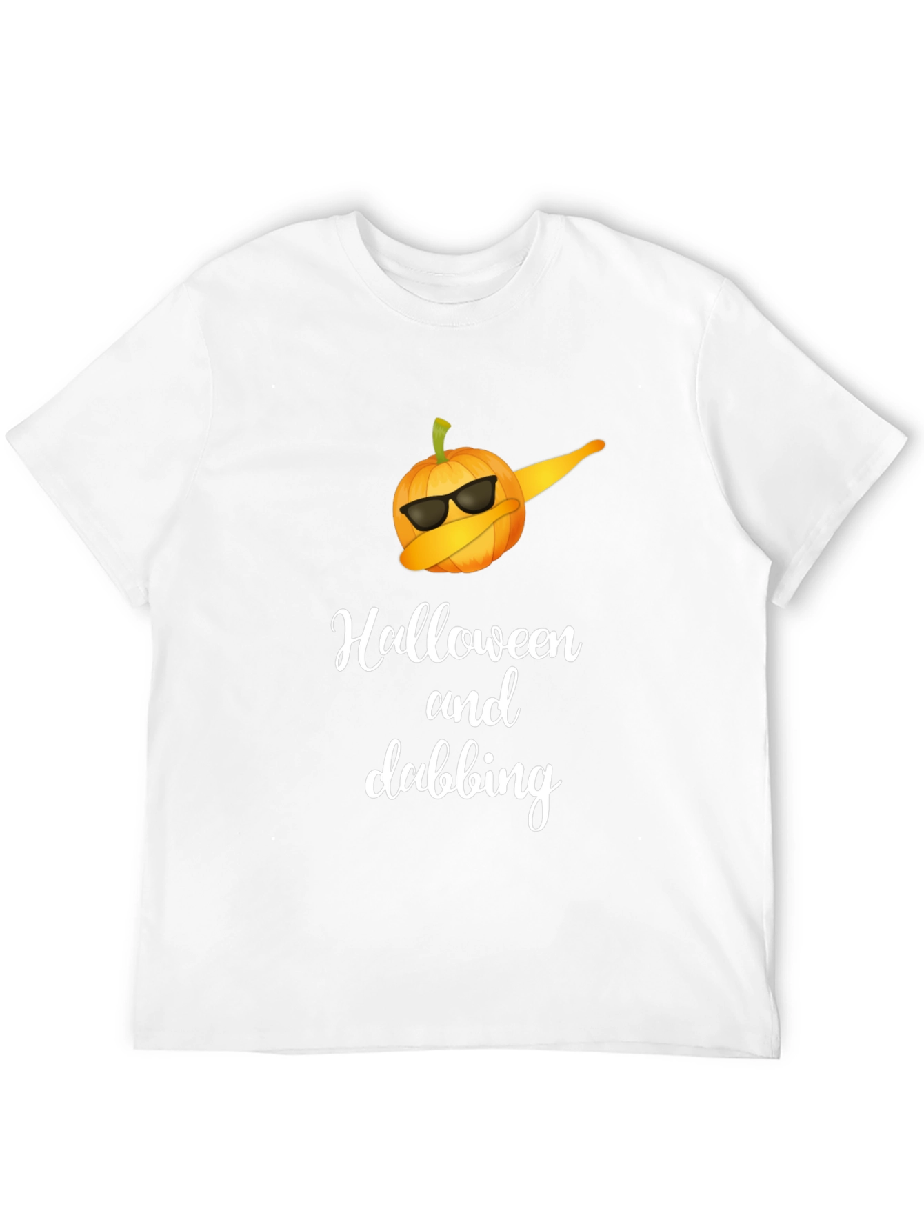 Halloween Dabbing Pumpkin T-Shirt
