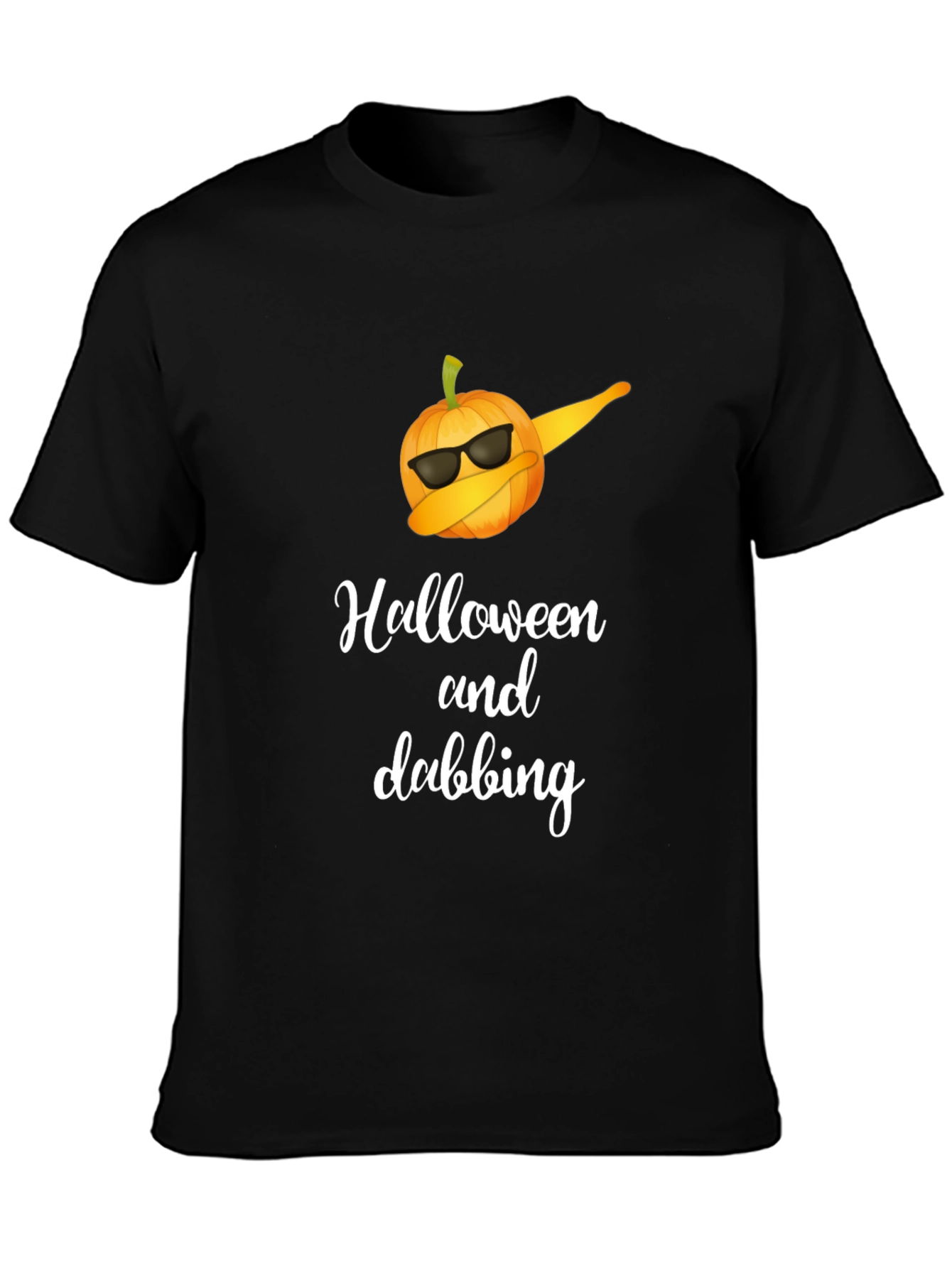 Halloween Dabbing Pumpkin T-Shirt