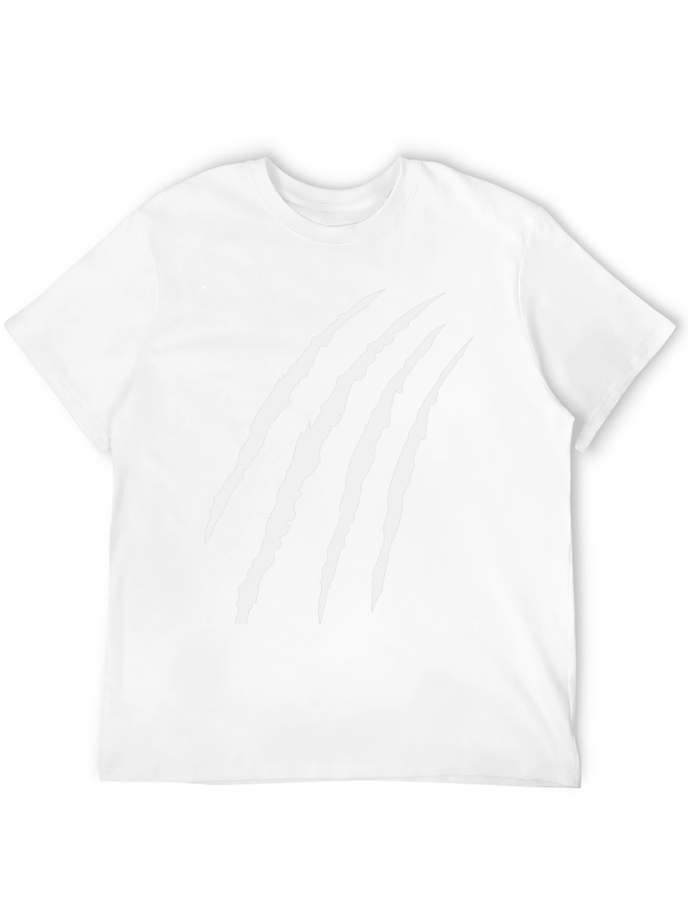 Claw Mark Graphic Tee - Mens Black T-Shirt