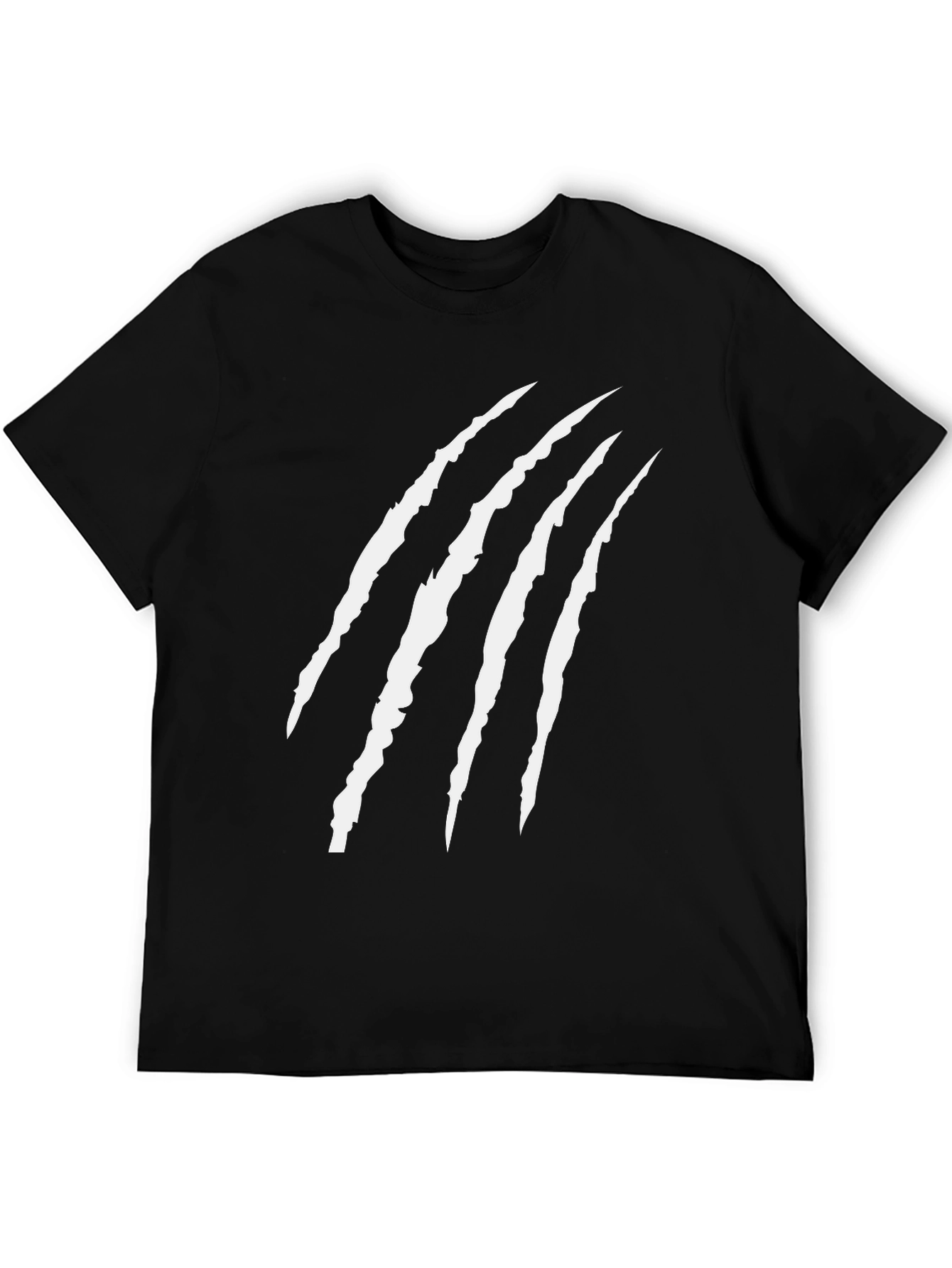 Claw Mark Graphic Tee - Mens Black T-Shirt