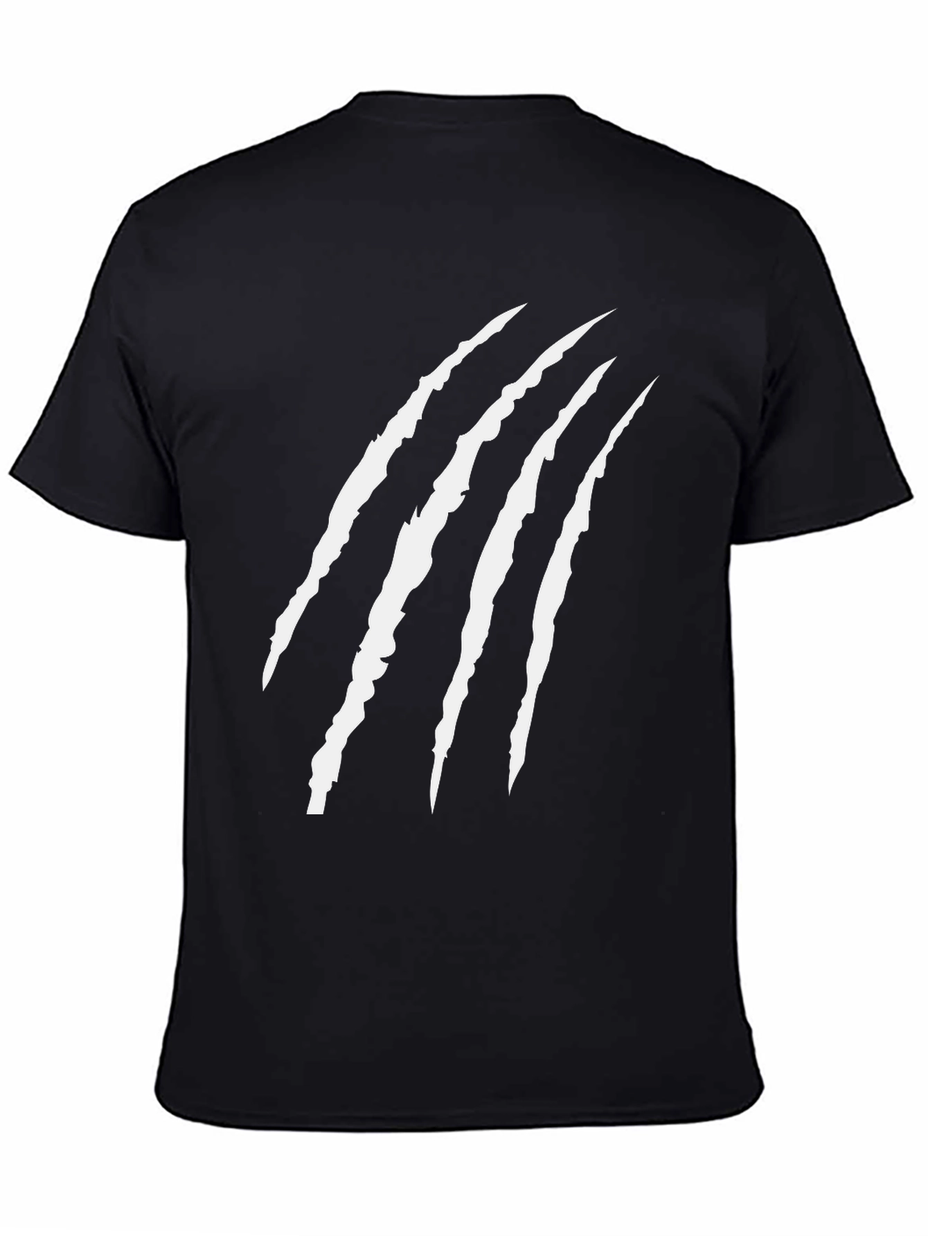 Claw Mark Graphic Tee - Mens Black T-Shirt