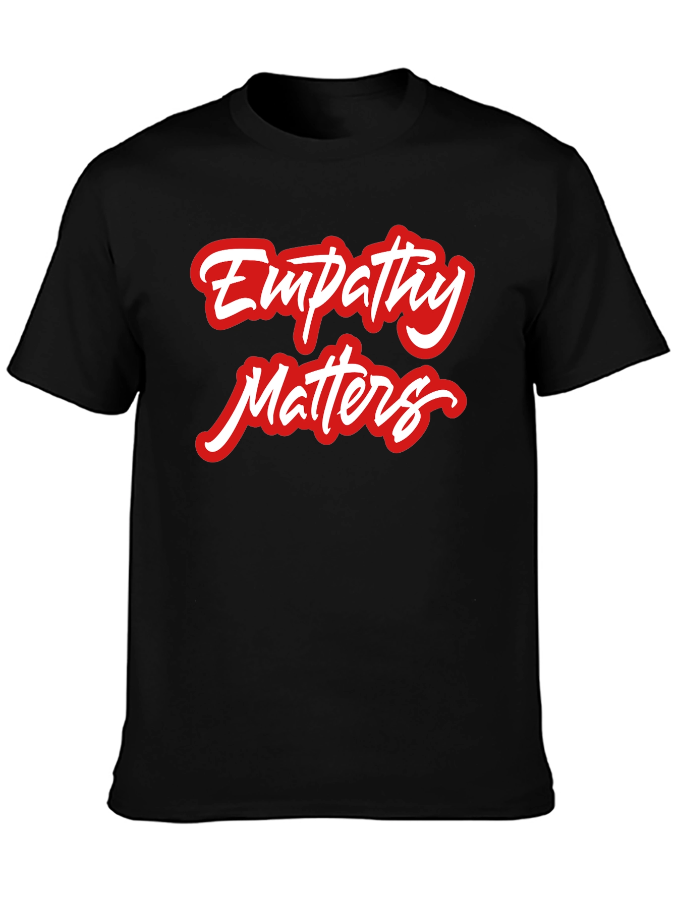 Empathy Matters Graphic Tee - Soft Cotton Blend