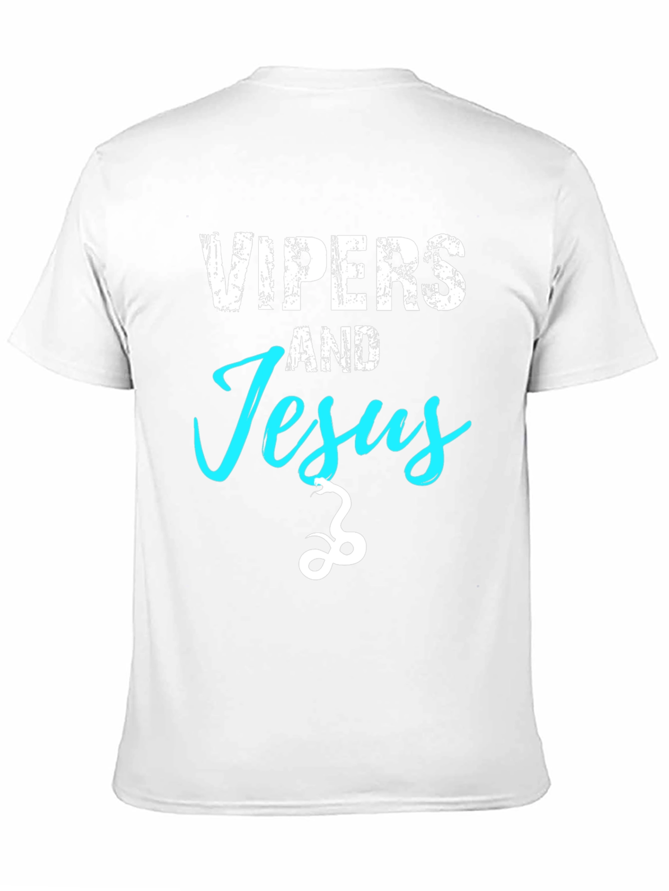 Vipers and Jesus Graphic Tee - Unique Design