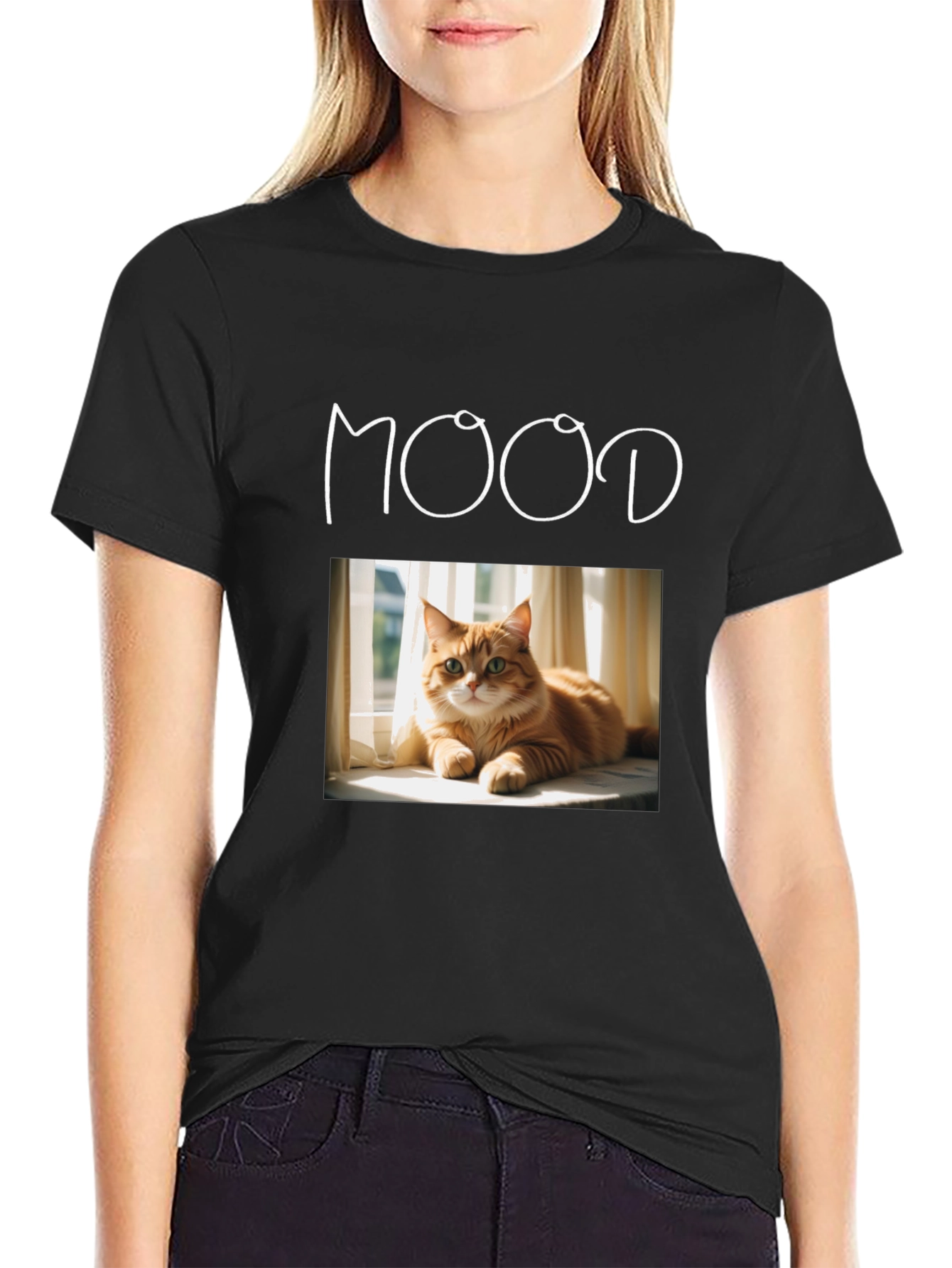 Mood Cat T-Shirt: Comfort & Style
