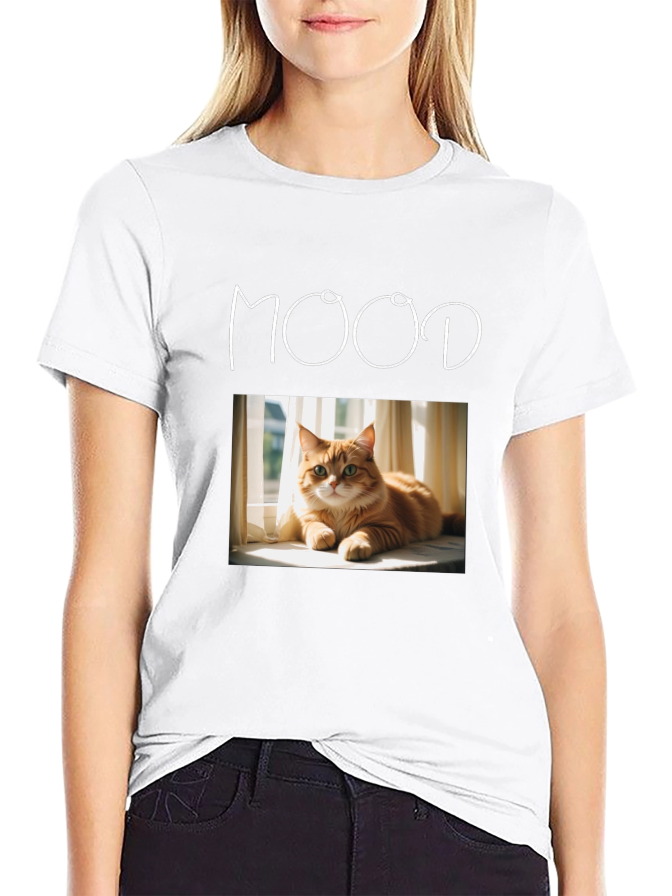 Mood Cat T-Shirt: Comfort & Style