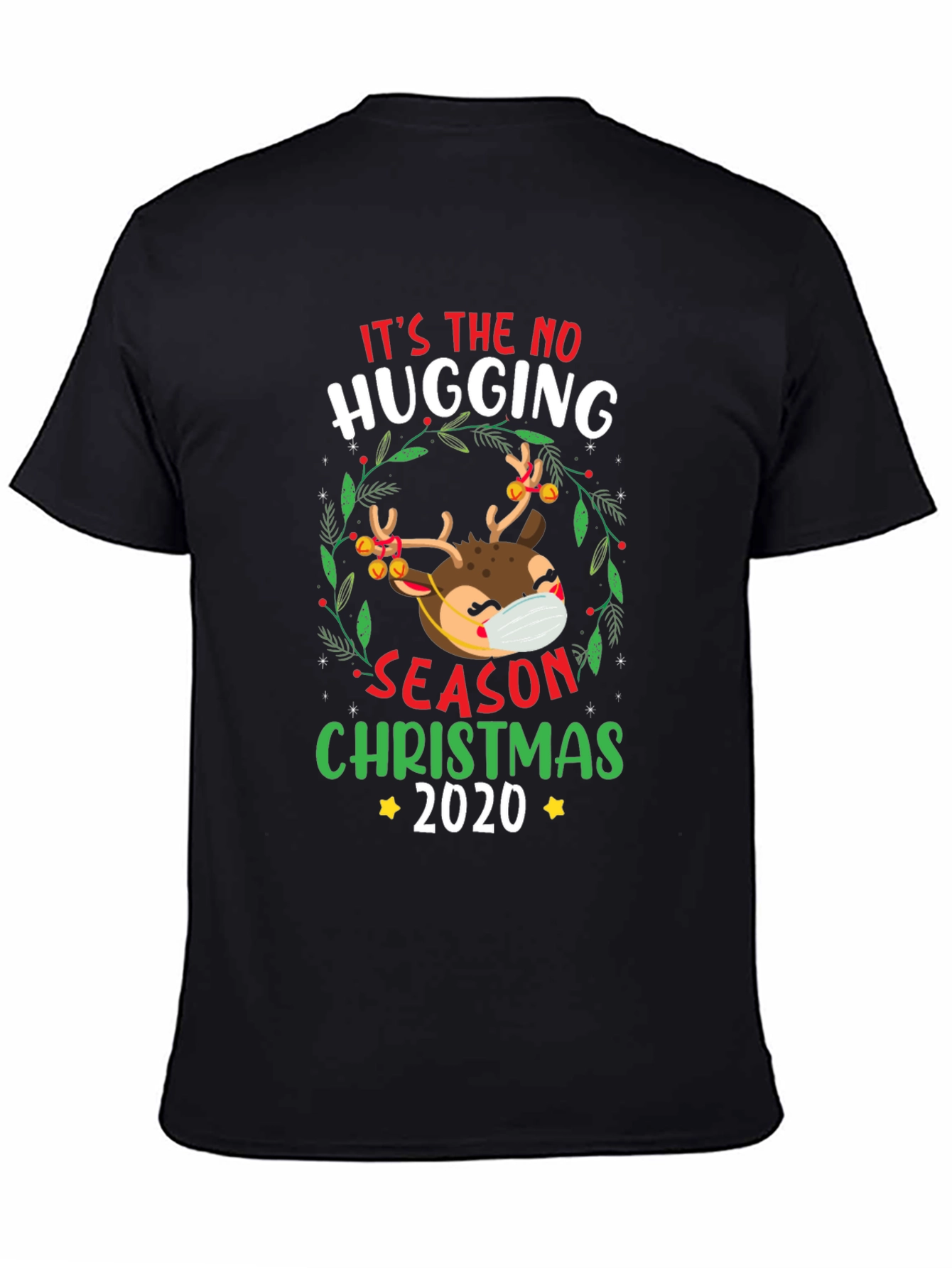 No Hugging Season Christmas 2020 T-Shirt