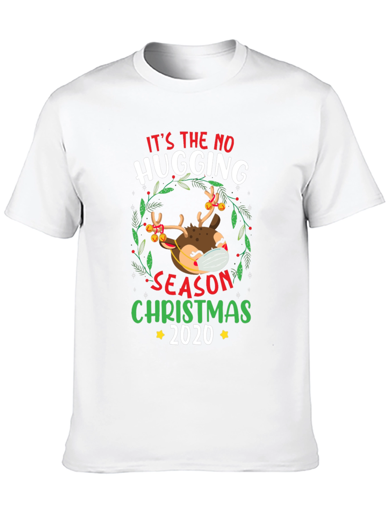 No Hugging Season Christmas 2020 T-Shirt