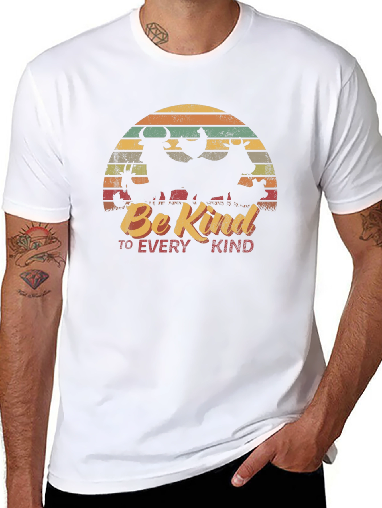 Be Kind Animal T-Shirt