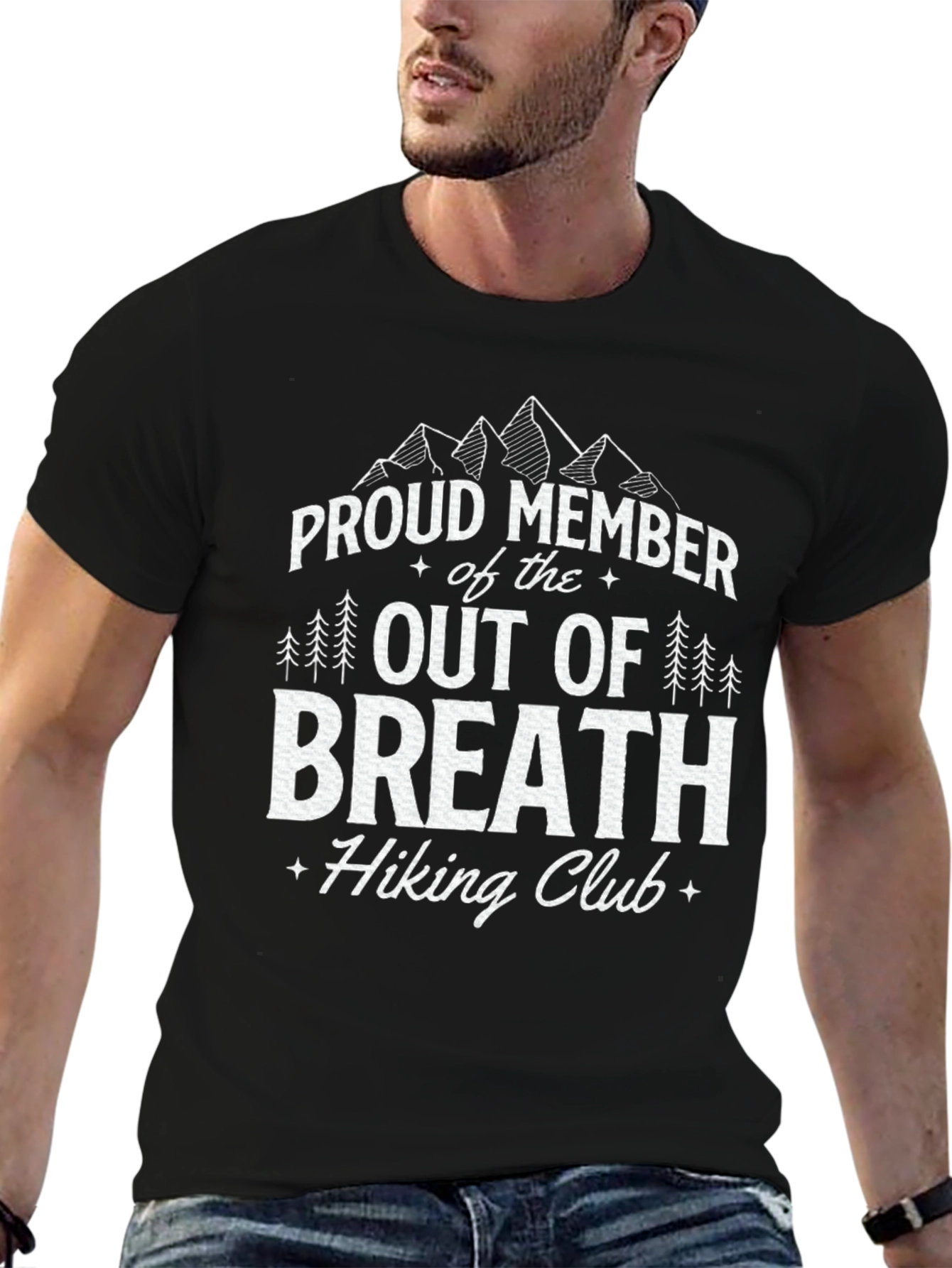 Out of Breath Hiking Club T-Shirt