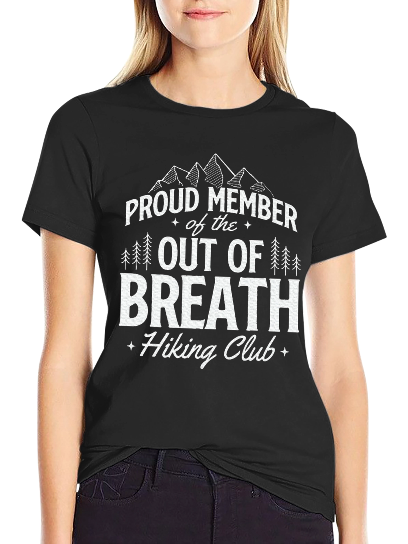 Out of Breath Hiking Club T-Shirt