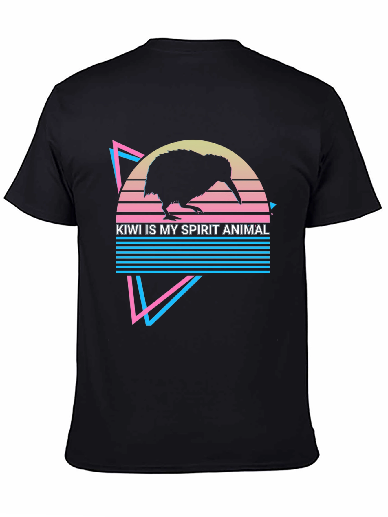 Kiwi Spirit Animal T-Shirt - Retro Style Graphic Tee