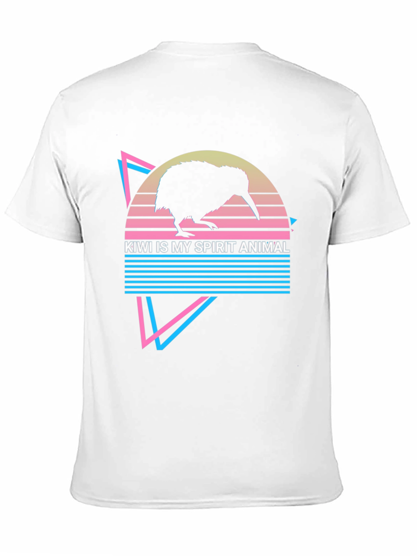 Kiwi Spirit Animal T-Shirt - Retro Style Graphic Tee