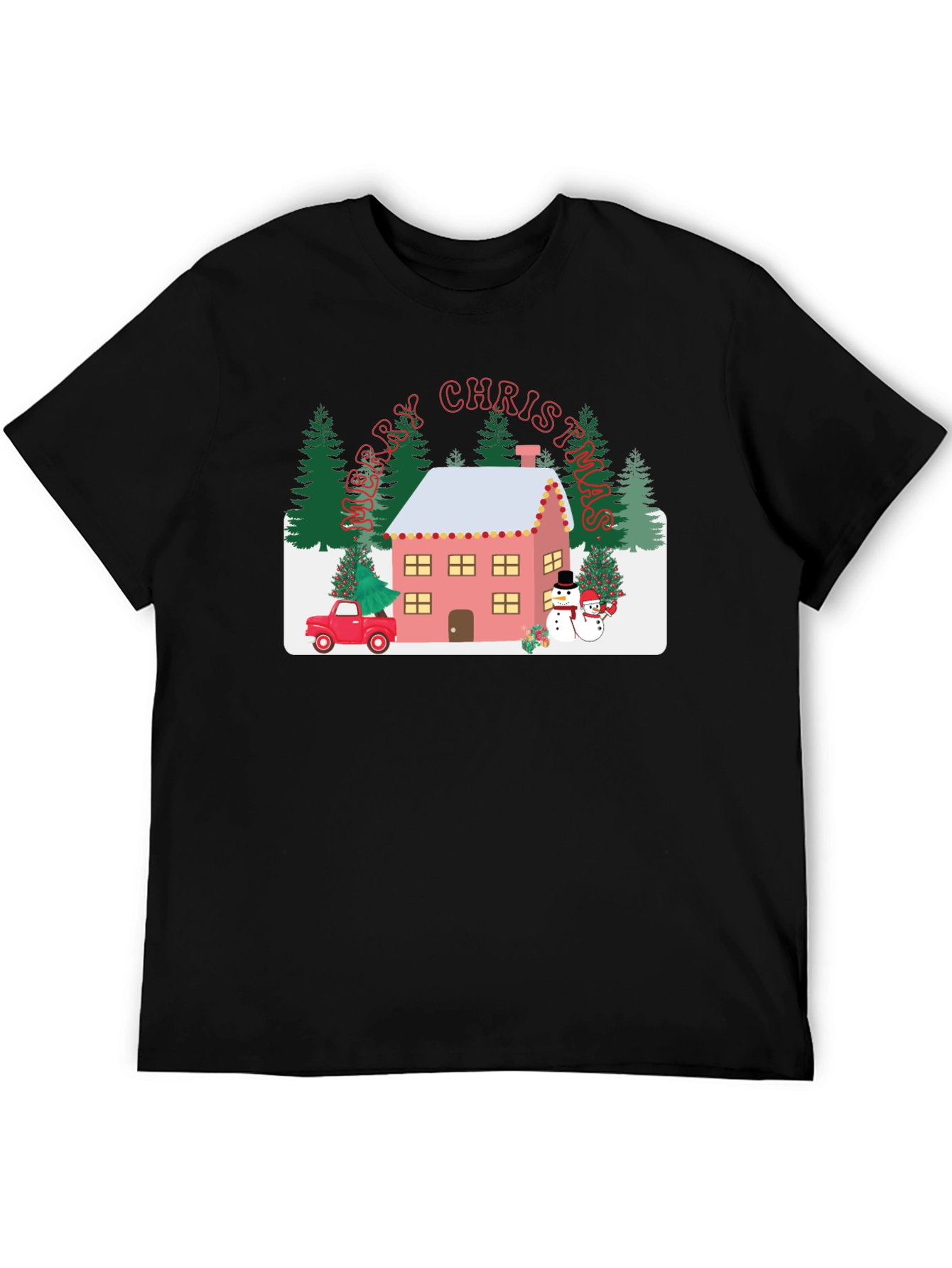 Festive Christmas Graphic T-Shirt
