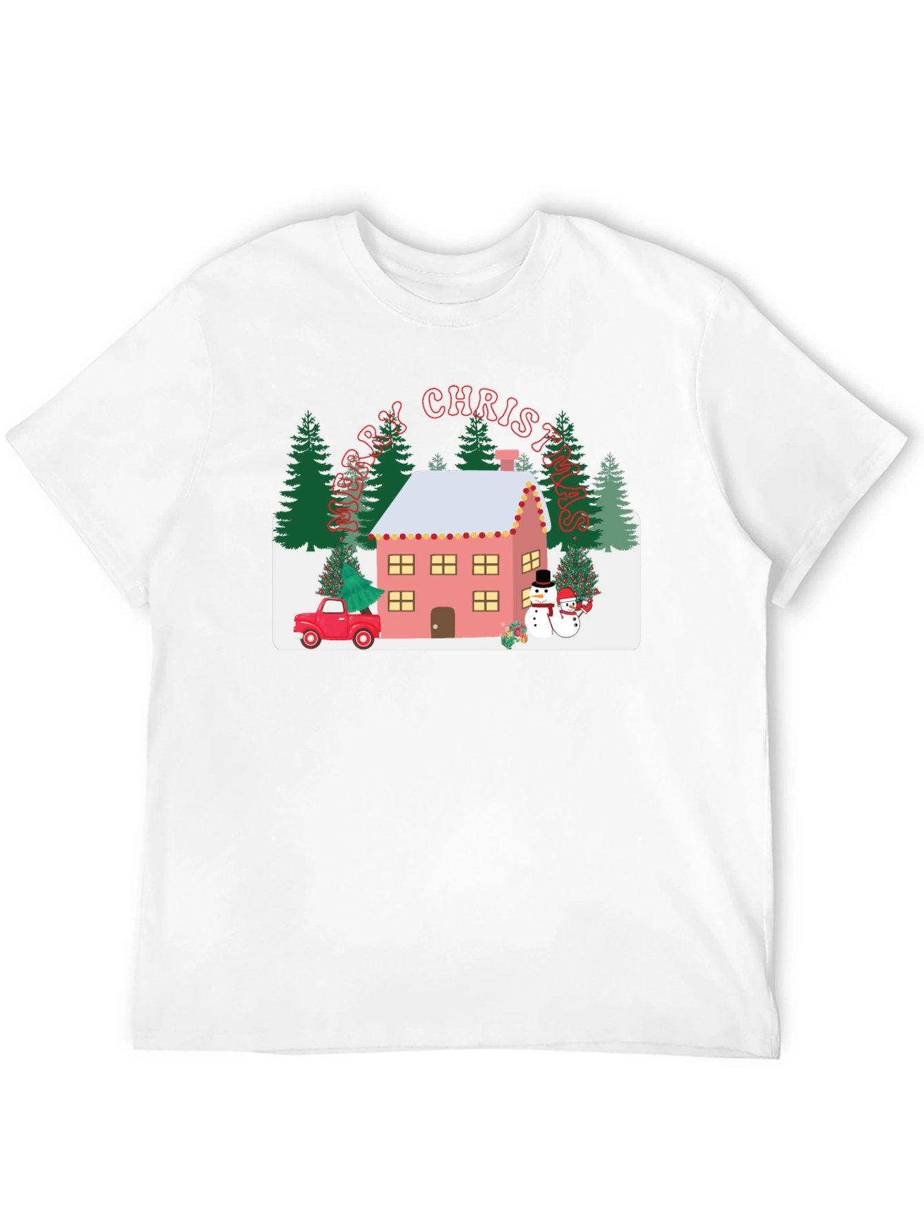 Festive Christmas Graphic T-Shirt