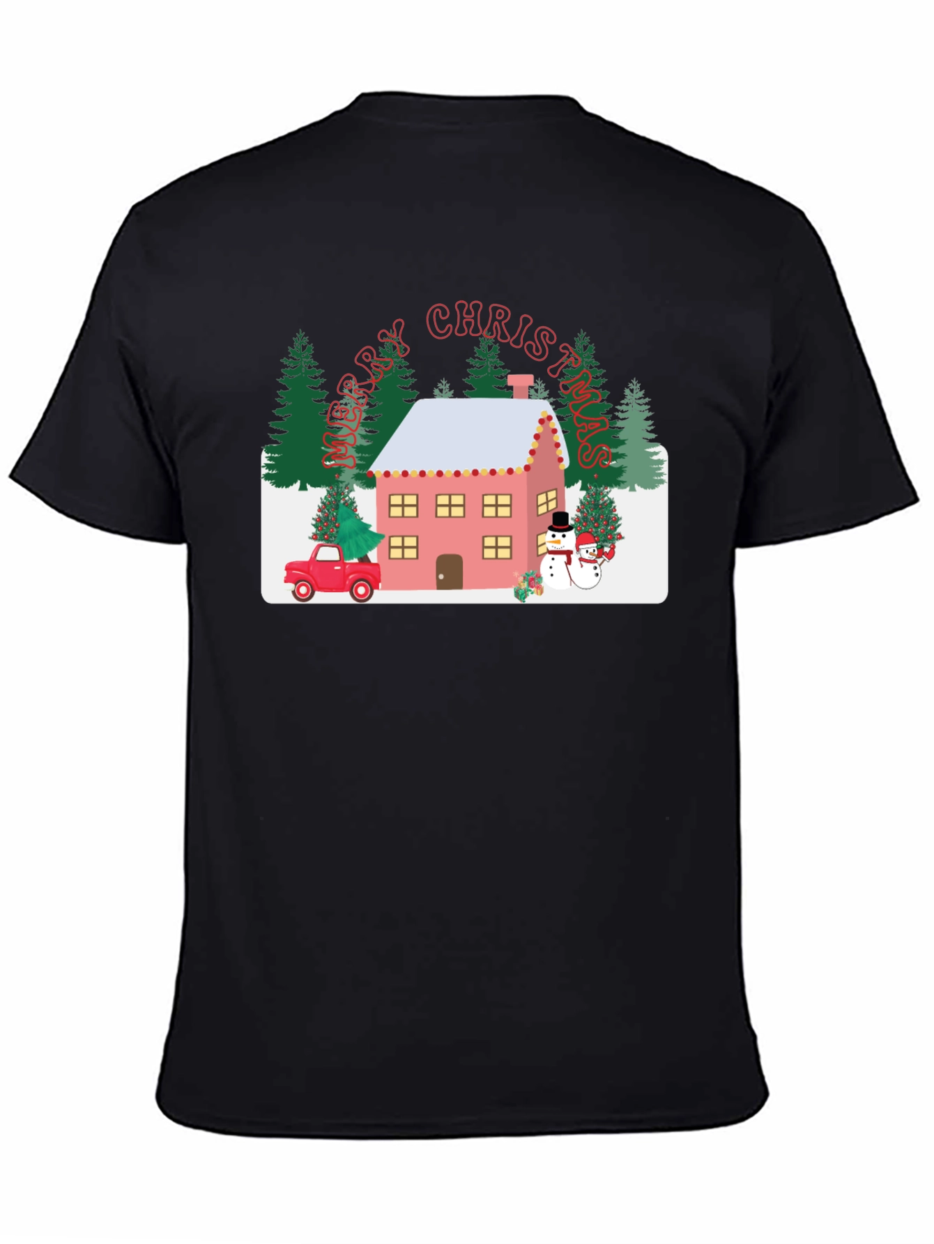 Festive Christmas Graphic T-Shirt