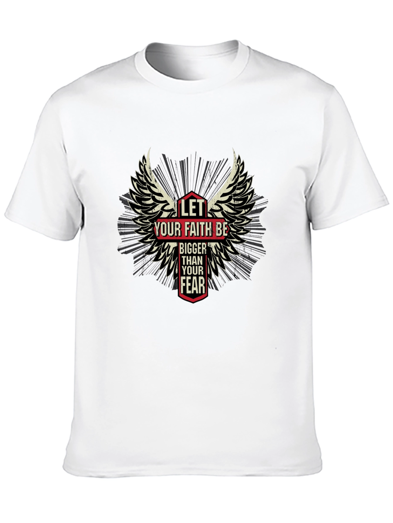 Faith Over Fear Graphic Tee - Christian Inspired T-Shirt