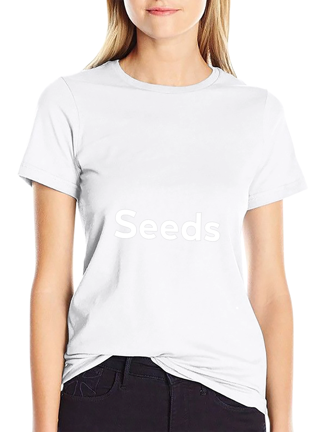 Mens Black Seeds Graphic Tee - Casual Comfort