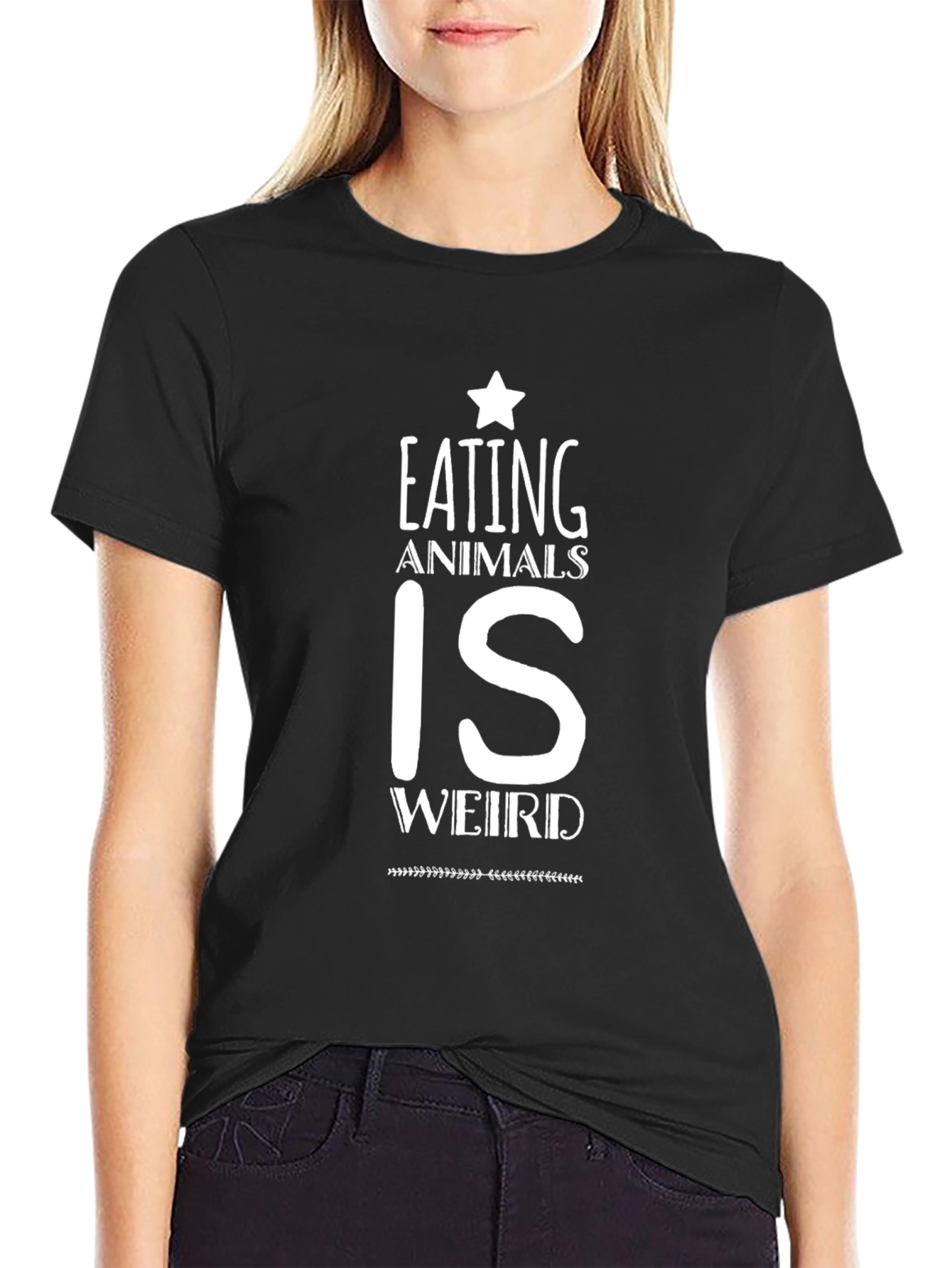 Vegan Eating Animals is Weird T-Shirt