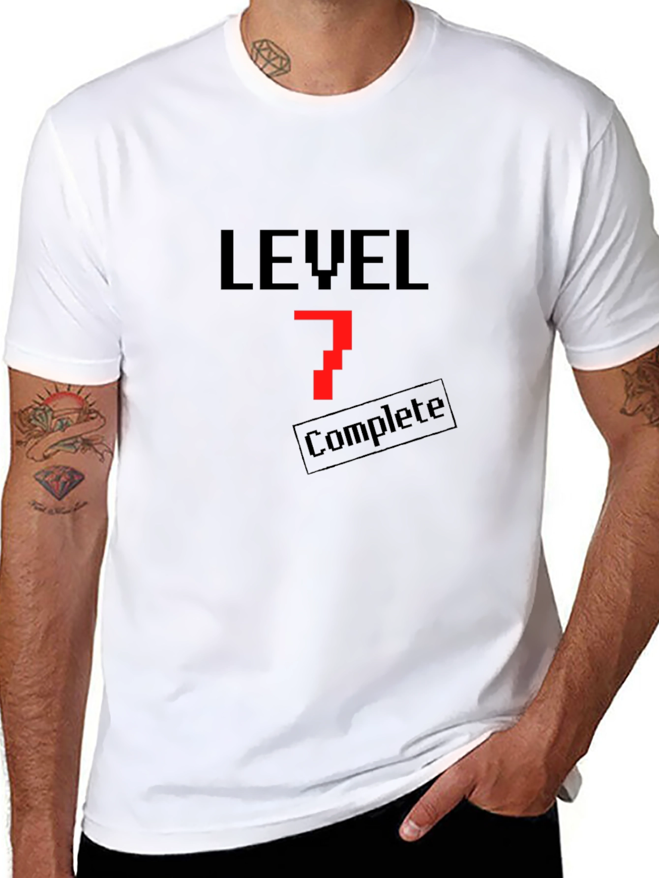 Level 7 Complete T-Shirt - Gamer Style
