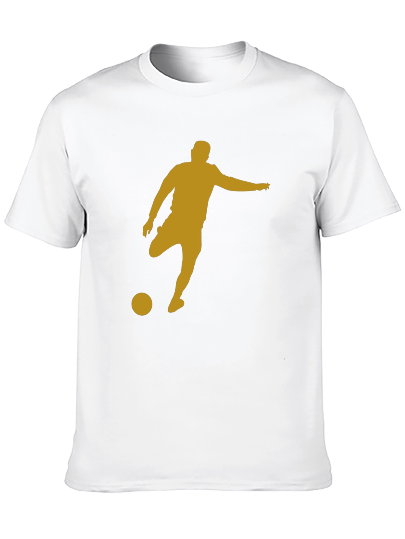 Soccer Silhouette Graphic T-Shirt