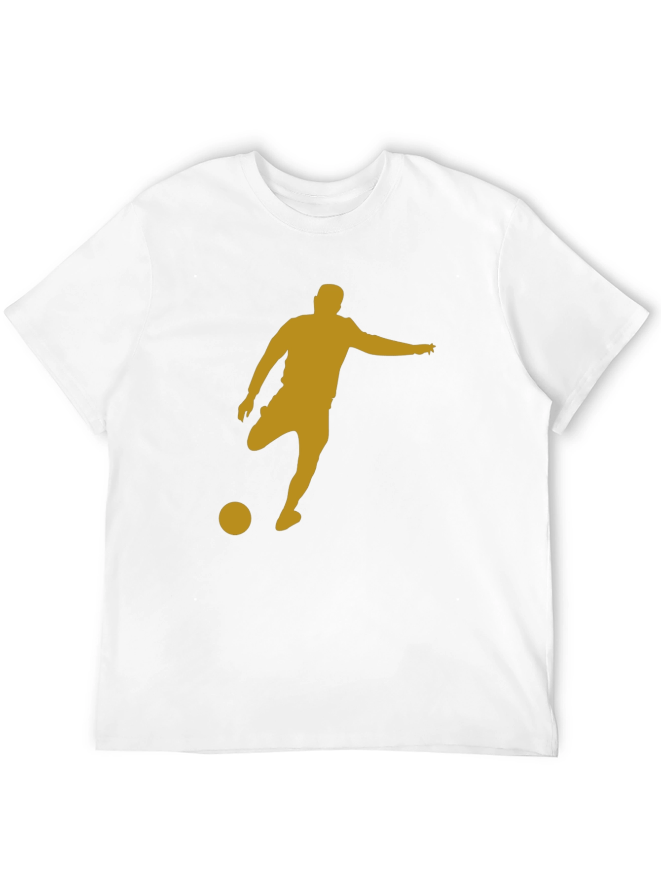 Soccer Silhouette Graphic T-Shirt