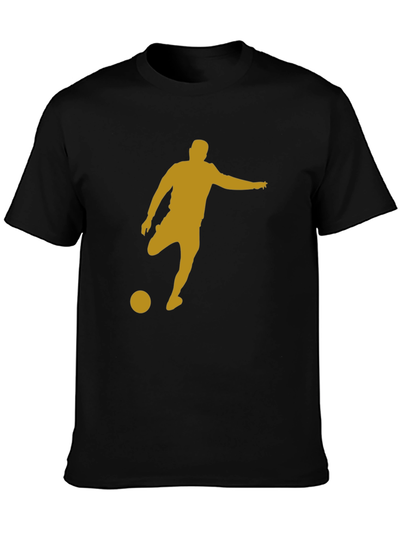 Soccer Silhouette Graphic T-Shirt