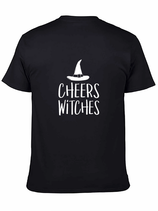 Cheers Witches T-Shirt - Halloween Witch Hat Tee