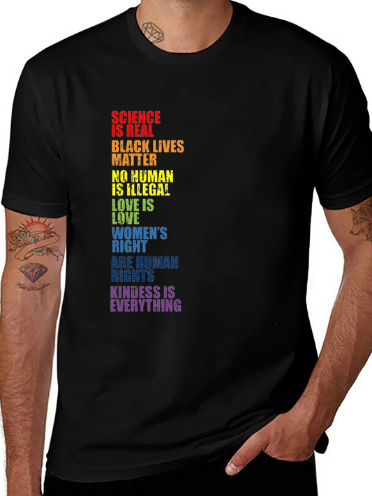 Equality Matters Rainbow Statement T-Shirt