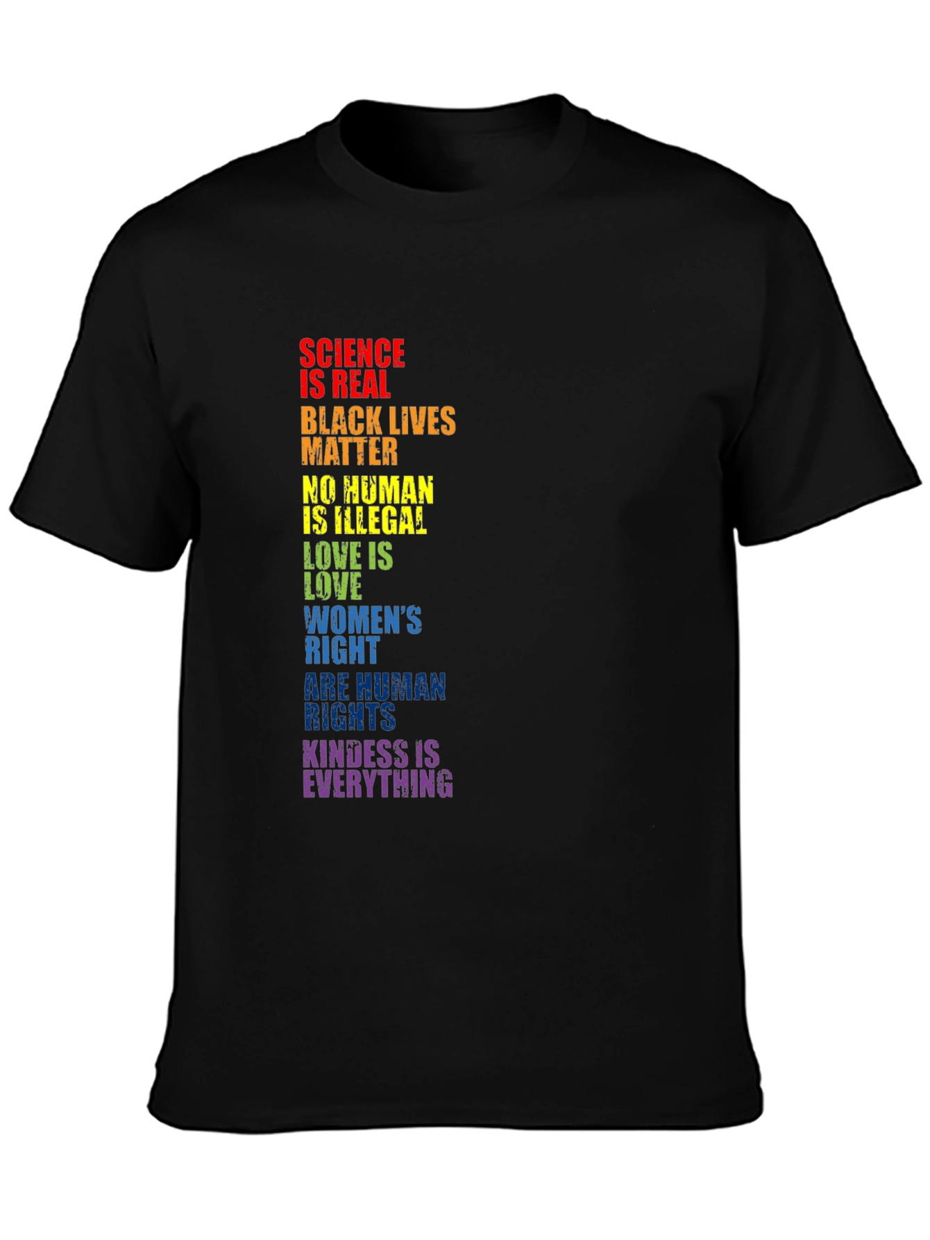 Equality Matters Rainbow Statement T-Shirt
