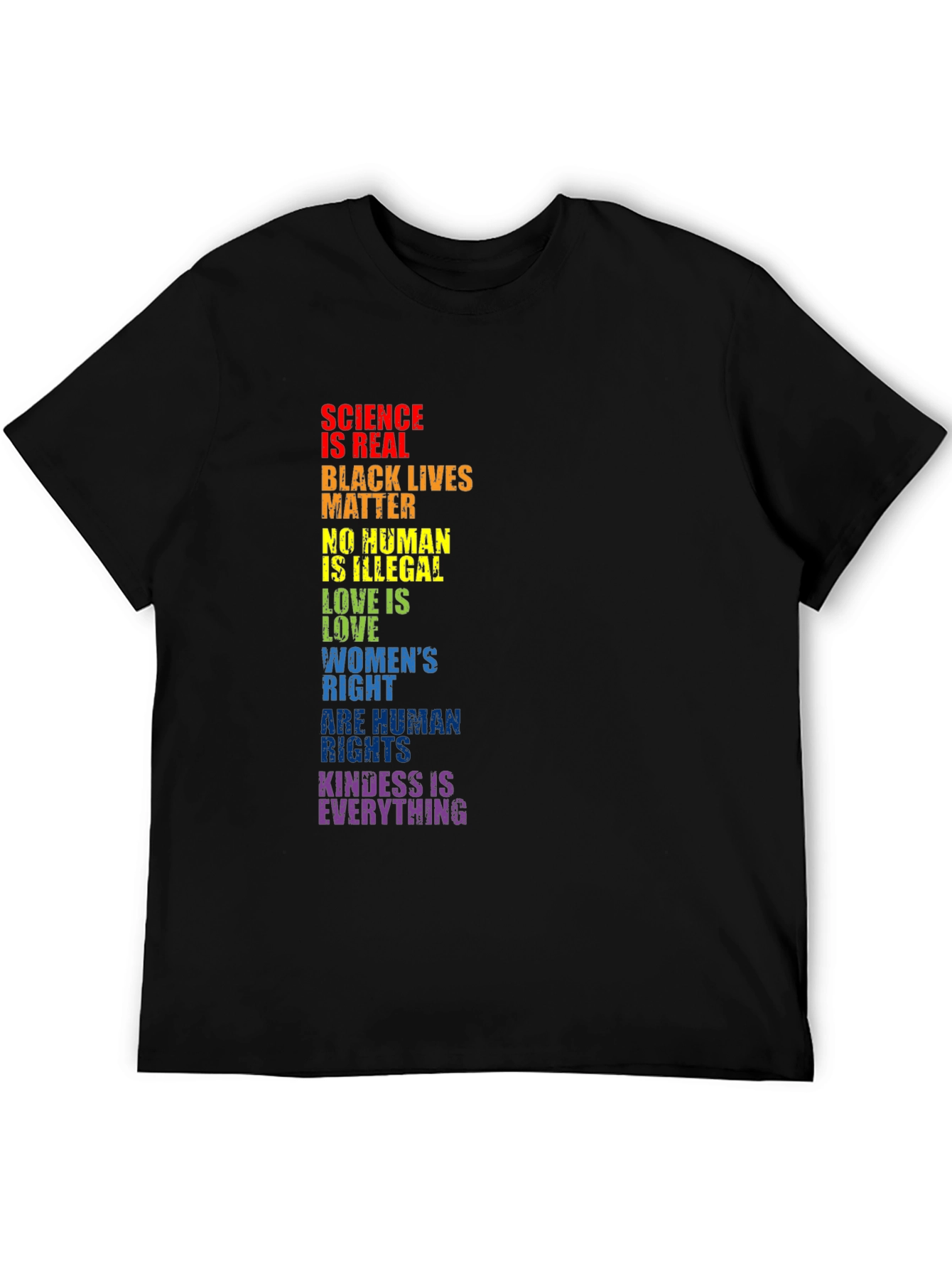 Equality Matters Rainbow Statement T-Shirt