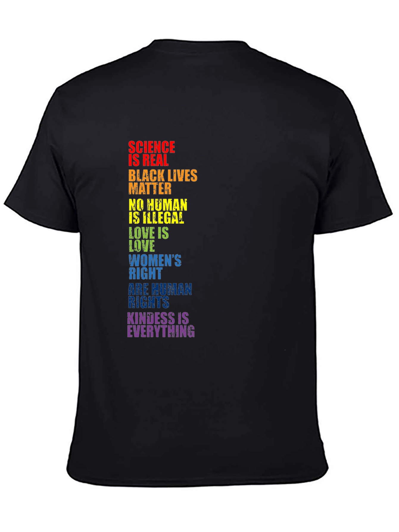 Equality Matters Rainbow Statement T-Shirt