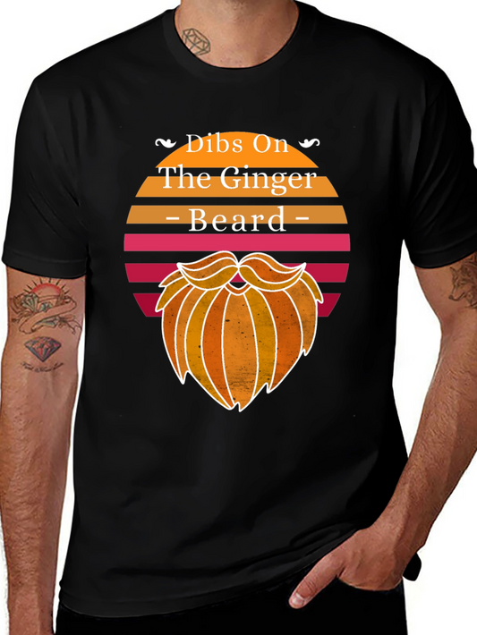 Dibs On The Ginger Beard Graphic Tee